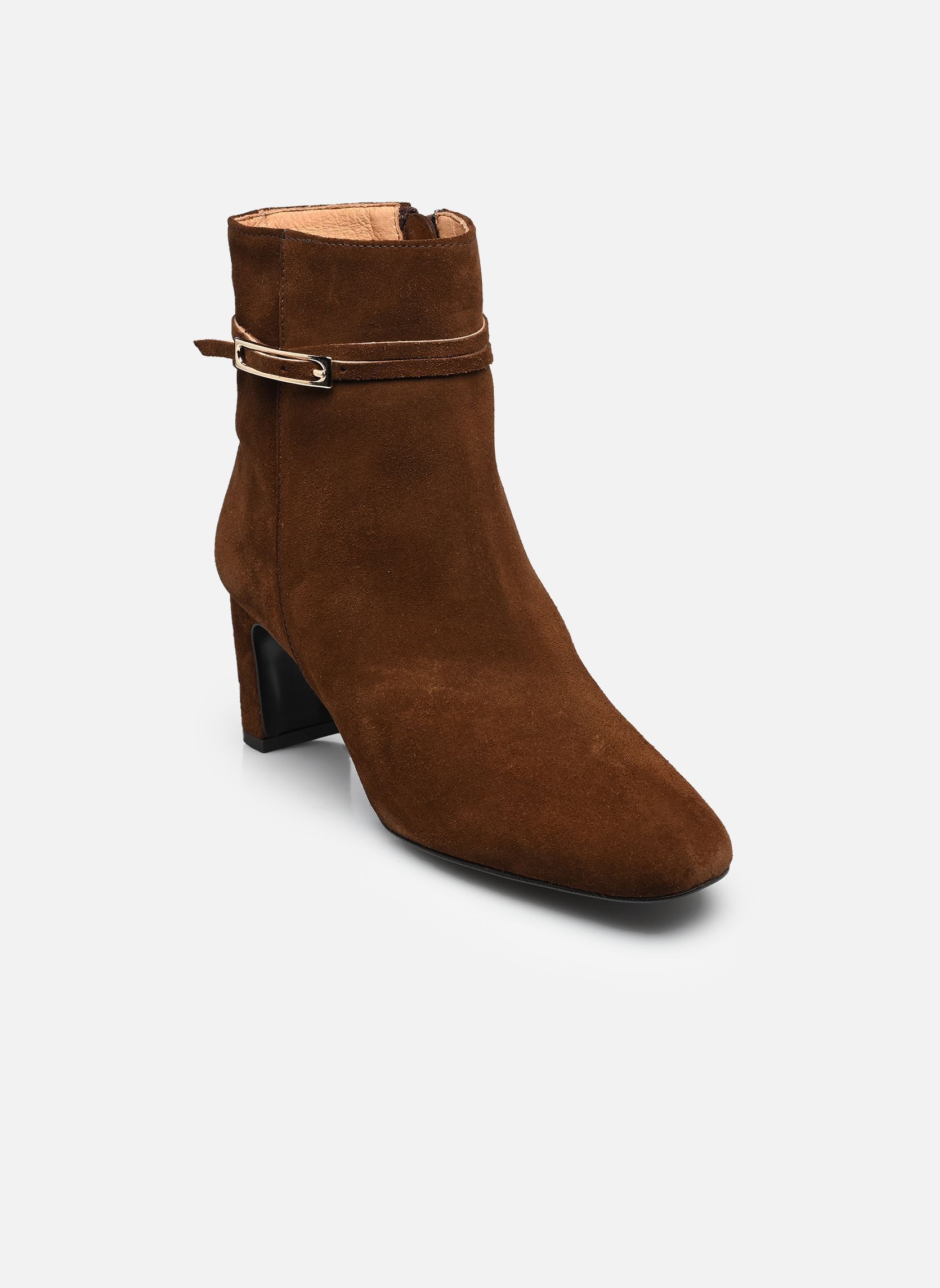 Niedrige Ankle Boots Edith damen braun Georgia Rose Niedrige Ankle Boots Edith damen braun CHOCOLAT