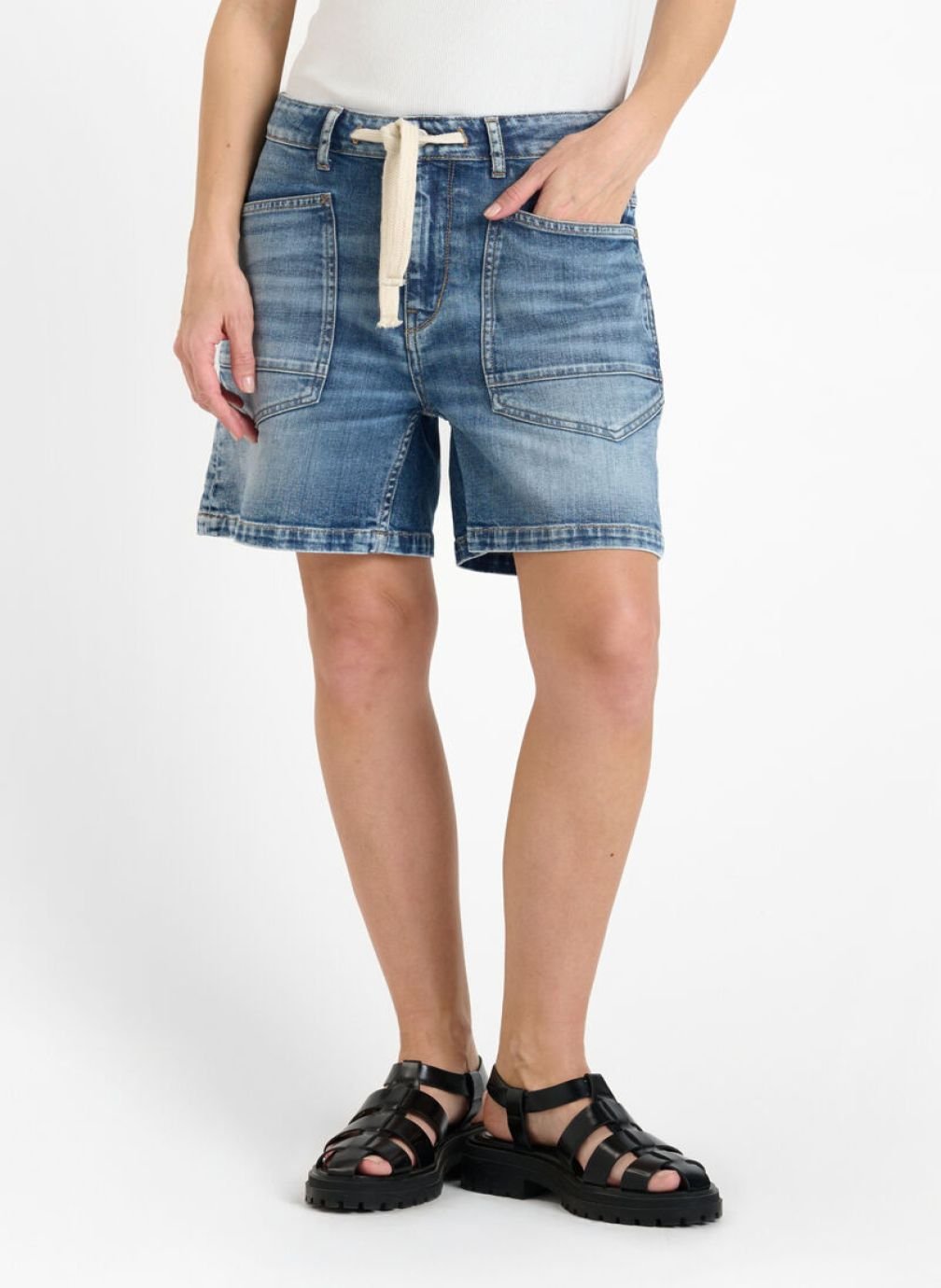 Shorts Short en jeans MADO Blue femme bleu Le temps des cerises Shorts Short en jeans MADO Blue femme bleu Bleu