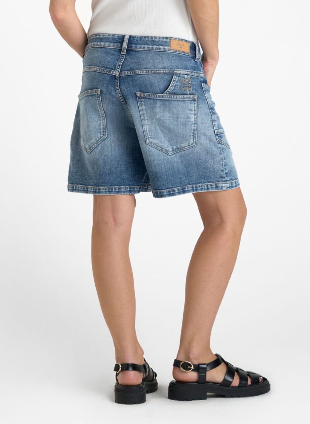 Shorts Short en jeans MADO Blue femme bleu Le temps des cerises Shorts Short en jeans MADO Blue femme bleu Bleu