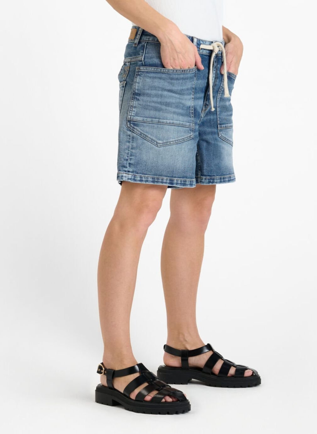 Shorts Short en jeans MADO Blue femme bleu Le temps des cerises Shorts Short en jeans MADO Blue femme bleu Bleu
