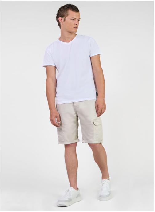 Le temps des cerises Bermudas Bermuda short DAMON Beige homme beige