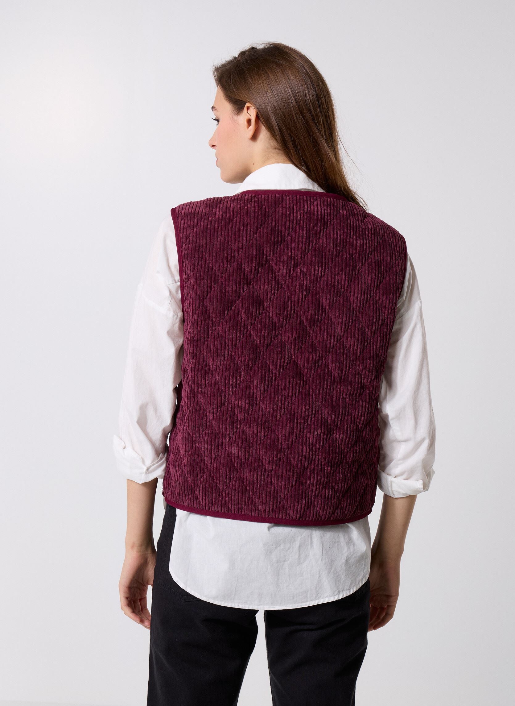 Bodywarmer GABY dames bordeaux Georgia Rose Bodywarmer GABY dames bordeaux WINETASTING
