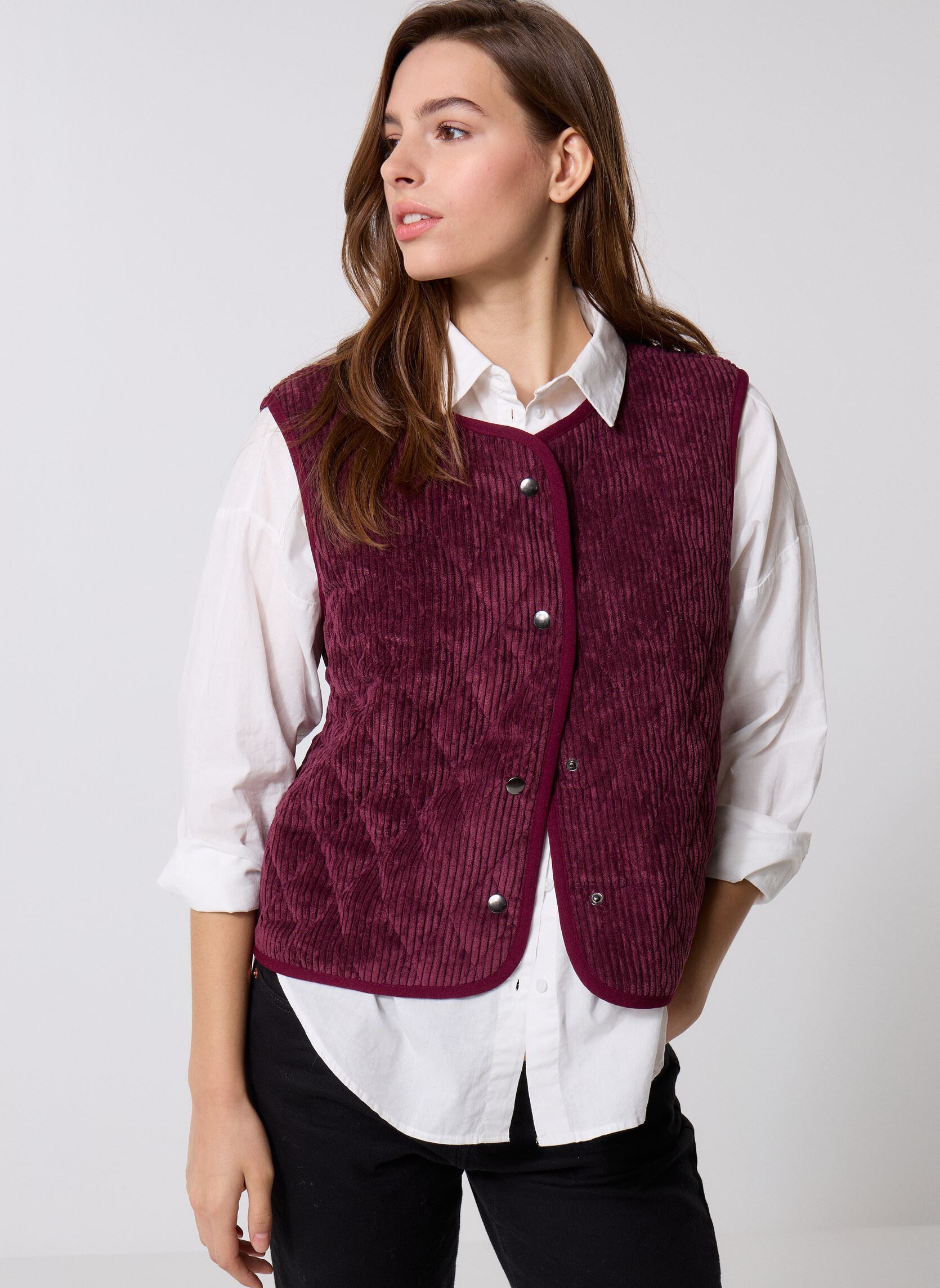 Bodywarmer GABY dames bordeaux Georgia Rose Bodywarmer GABY dames bordeaux WINETASTING