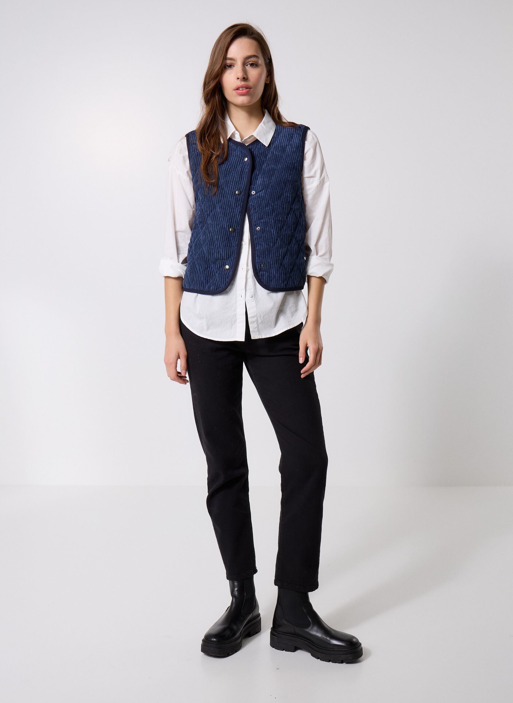 Bodywarmer GABY dames blauw Georgia Rose Bodywarmer GABY dames blauw NAVY BLAZER