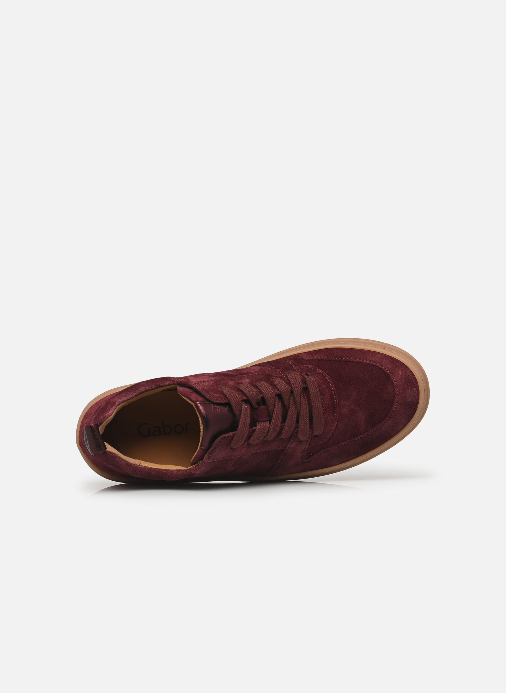 Baskets compensées 73.352 femme bordeaux Gabor Baskets compensées 73.352 femme bordeaux MULBERRY