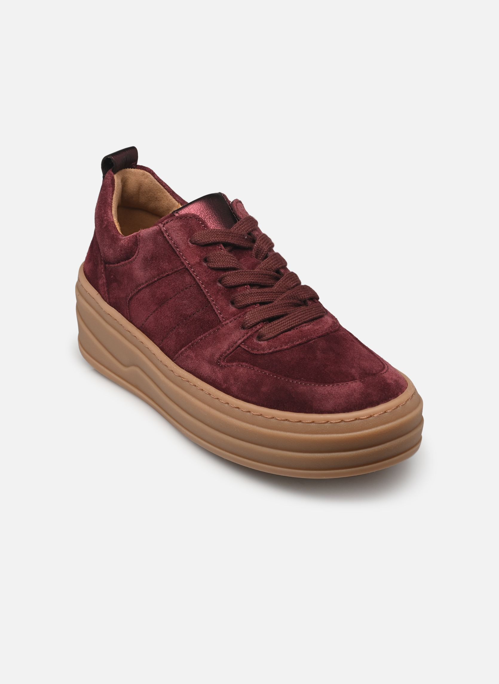 Gabor Décolleté Donna Con Plateau E Tacco A Imbuto 5 Cm - Pelle Pregiata, Larghezza Normale (F), Collezione Fashion