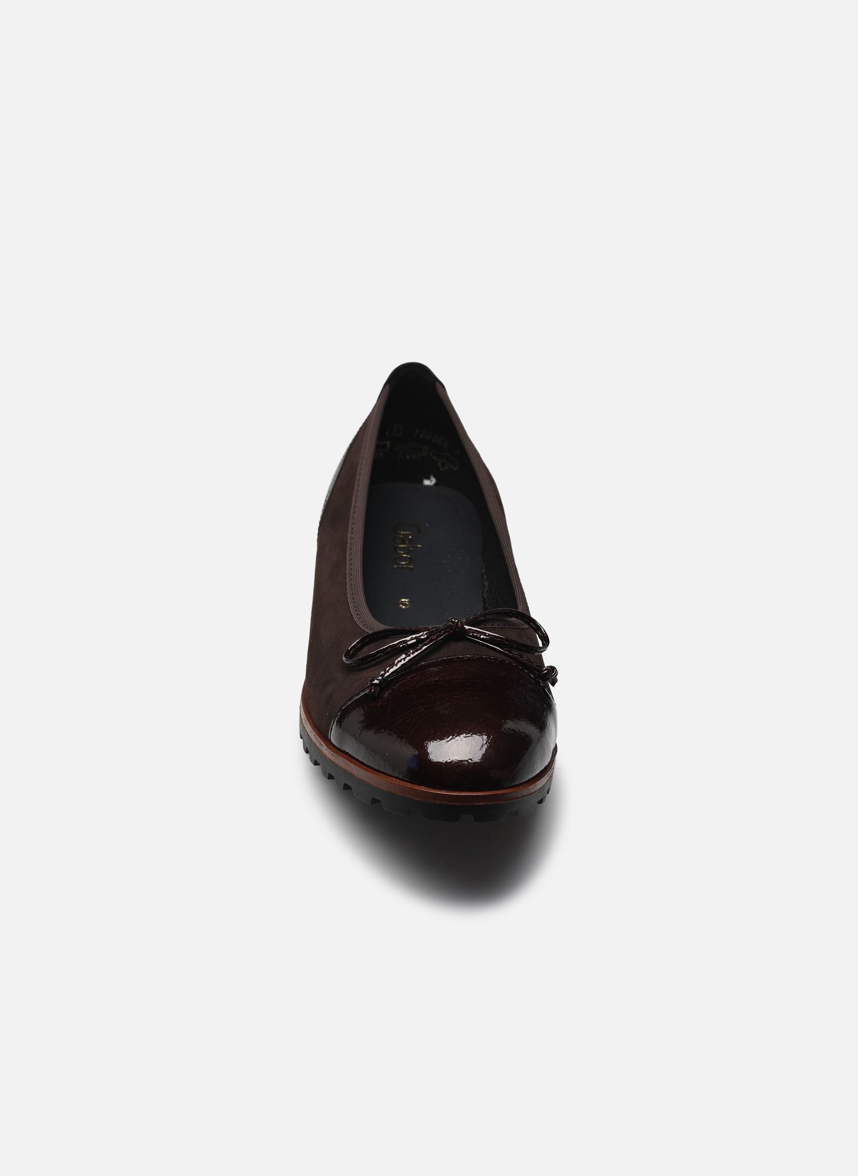 Klassische Ballerinas 74.100 damen braun Gabor Klassische Ballerinas 74.100 damen braun CHOCOLATE