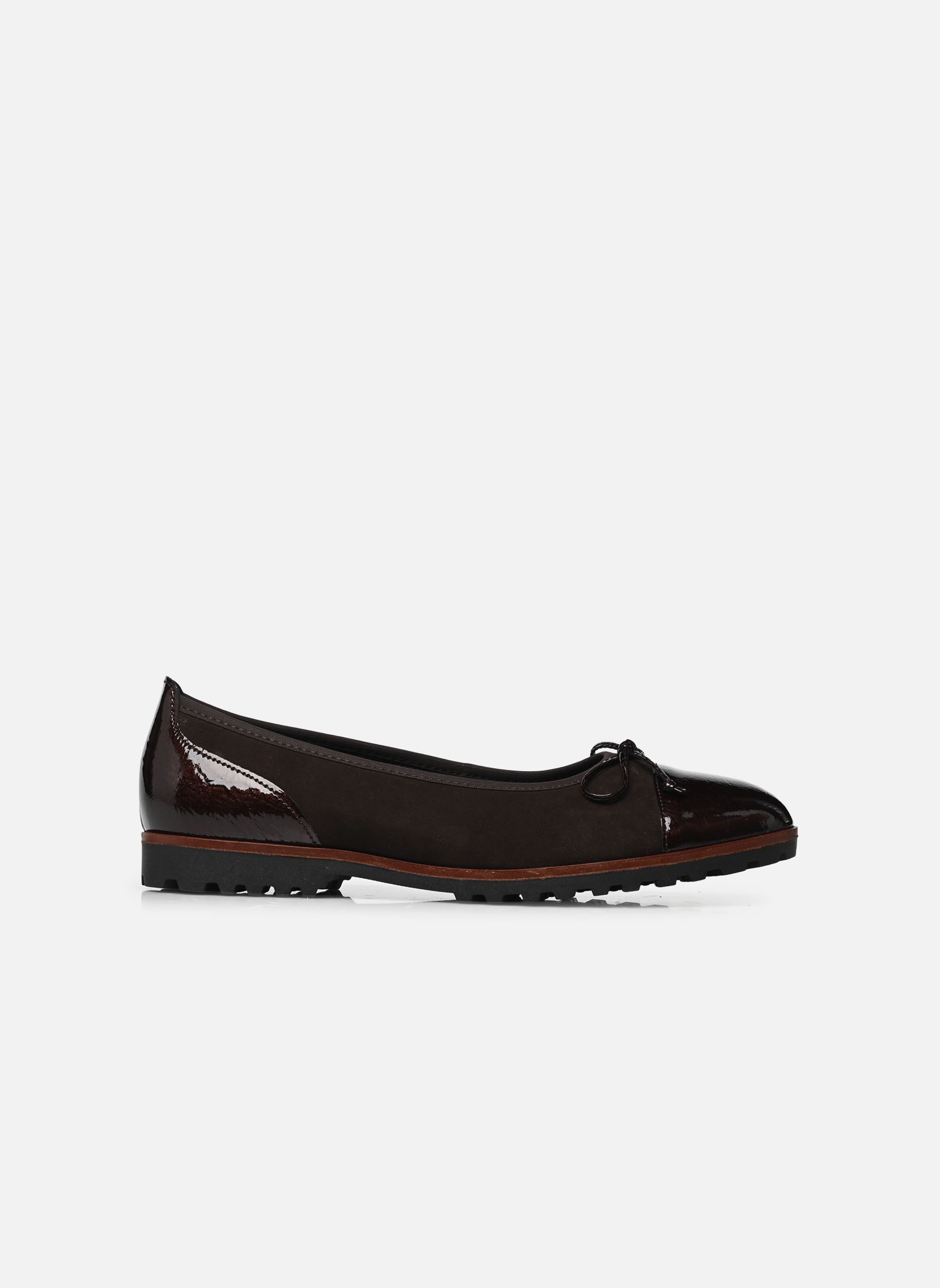 Klassische Ballerinas 74.100 damen braun Gabor Klassische Ballerinas 74.100 damen braun CHOCOLATE
