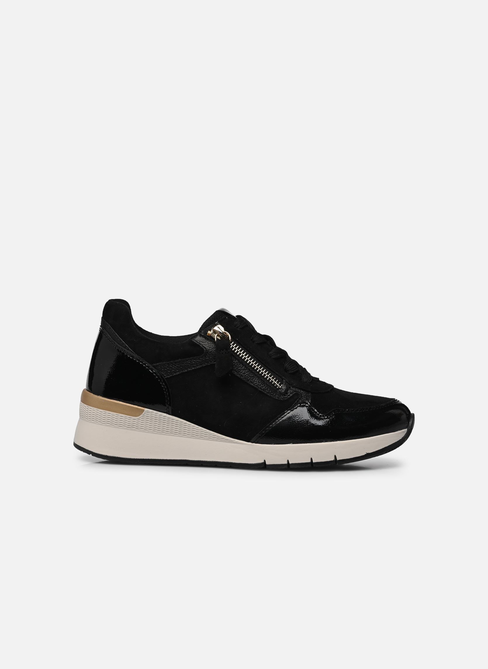 Plateau-Sneaker 76.508 damen schwarz Gabor Plateau-Sneaker 76.508 damen schwarz SCHWARZ