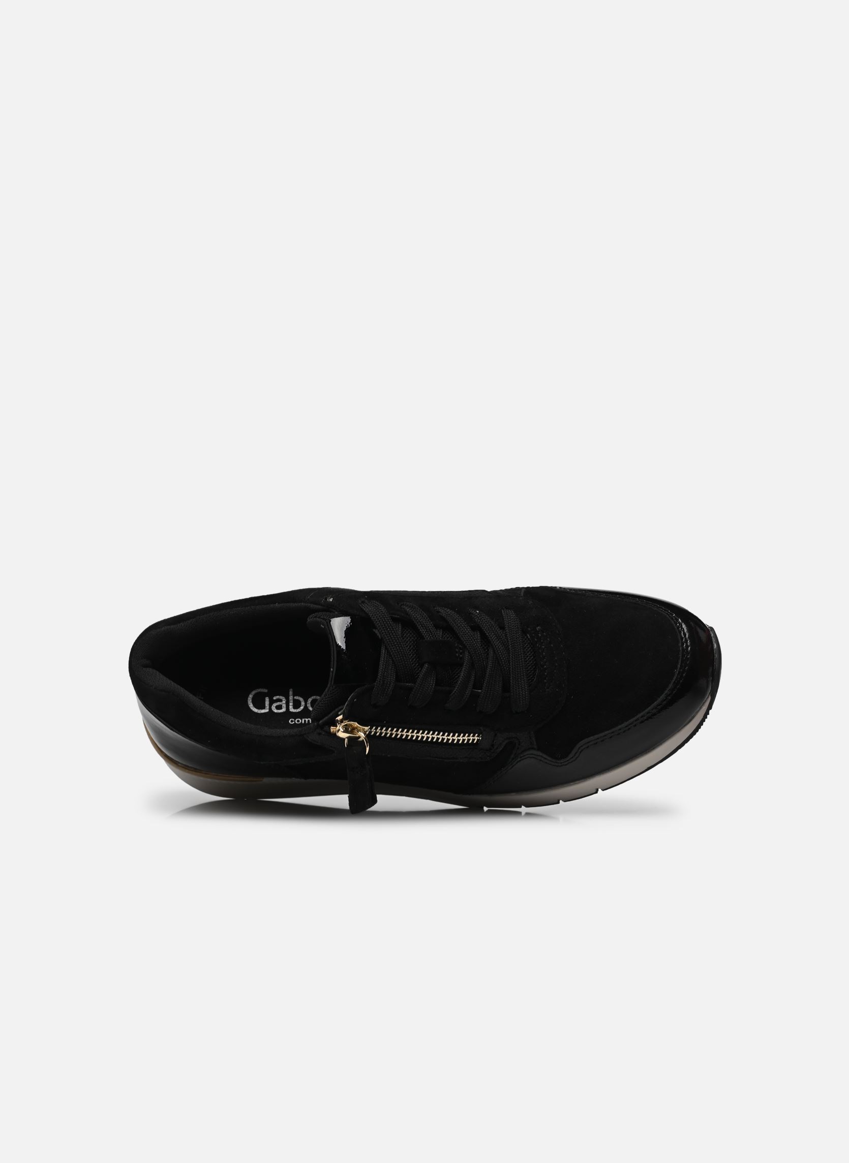 Plateau-Sneaker 76.508 damen schwarz Gabor Plateau-Sneaker 76.508 damen schwarz SCHWARZ
