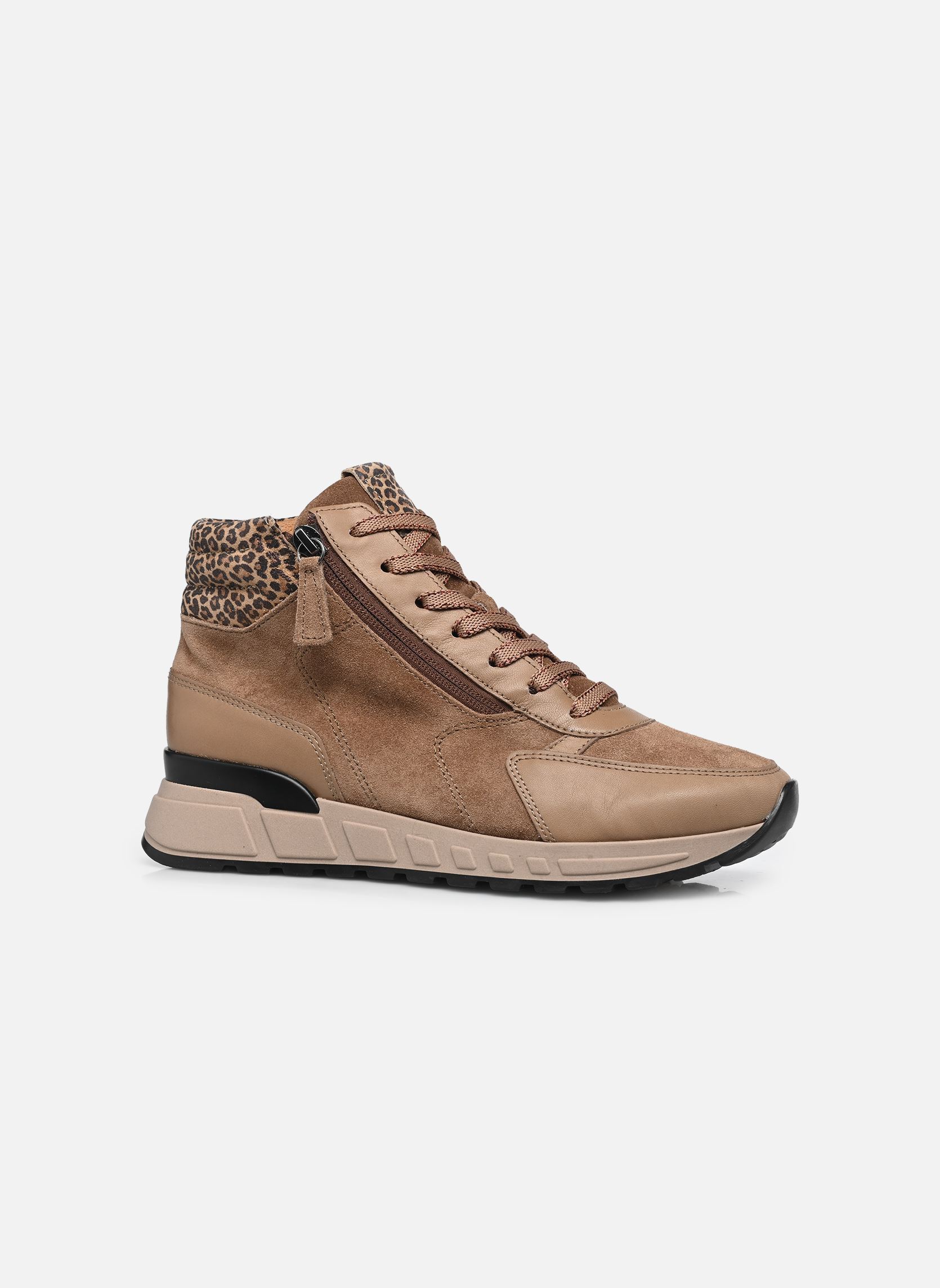 Hoge sneakers 76.765 dames beige Gabor Hoge sneakers 76.765 dames beige NUT/BEIGE