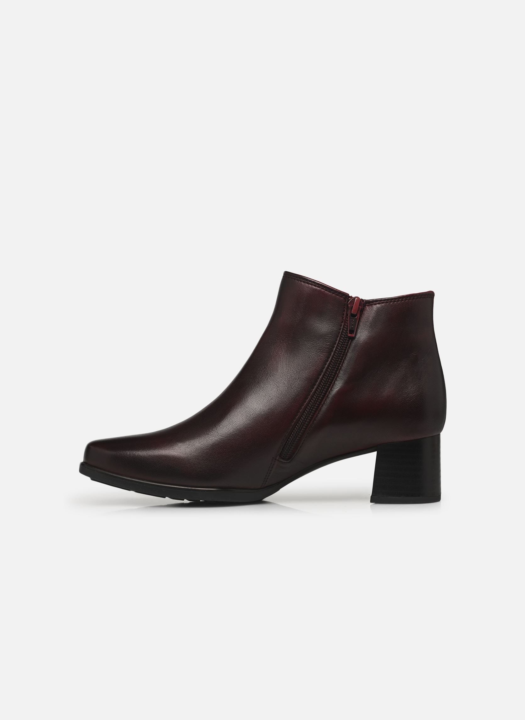 Enkellaarzen en boots 72.827 dames rood Gabor Enkellaarzen en boots 72.827 dames rood DARK-RED