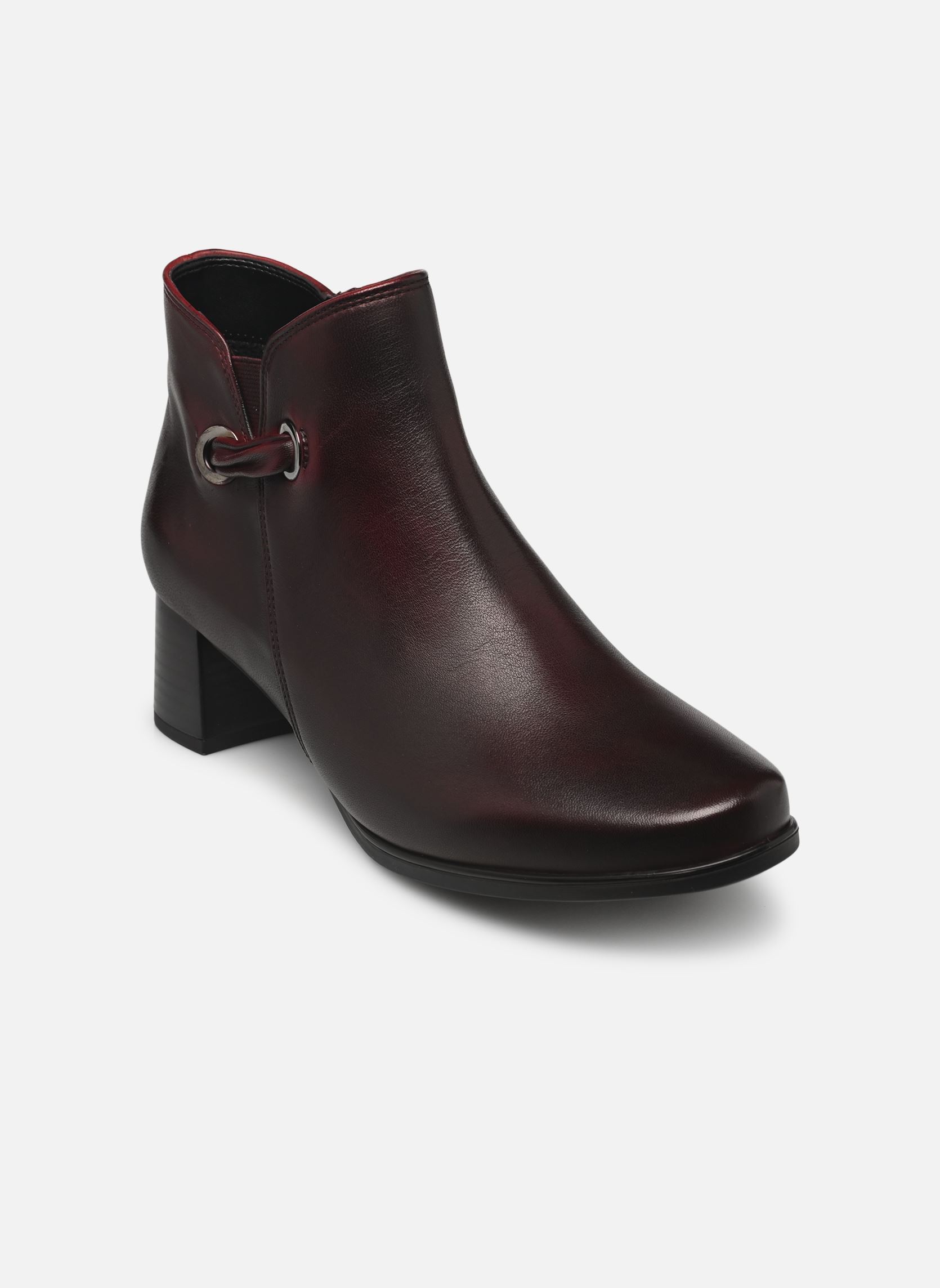 Enkellaarzen en boots 72.827 dames rood Gabor Enkellaarzen en boots 72.827 dames rood DARK-RED