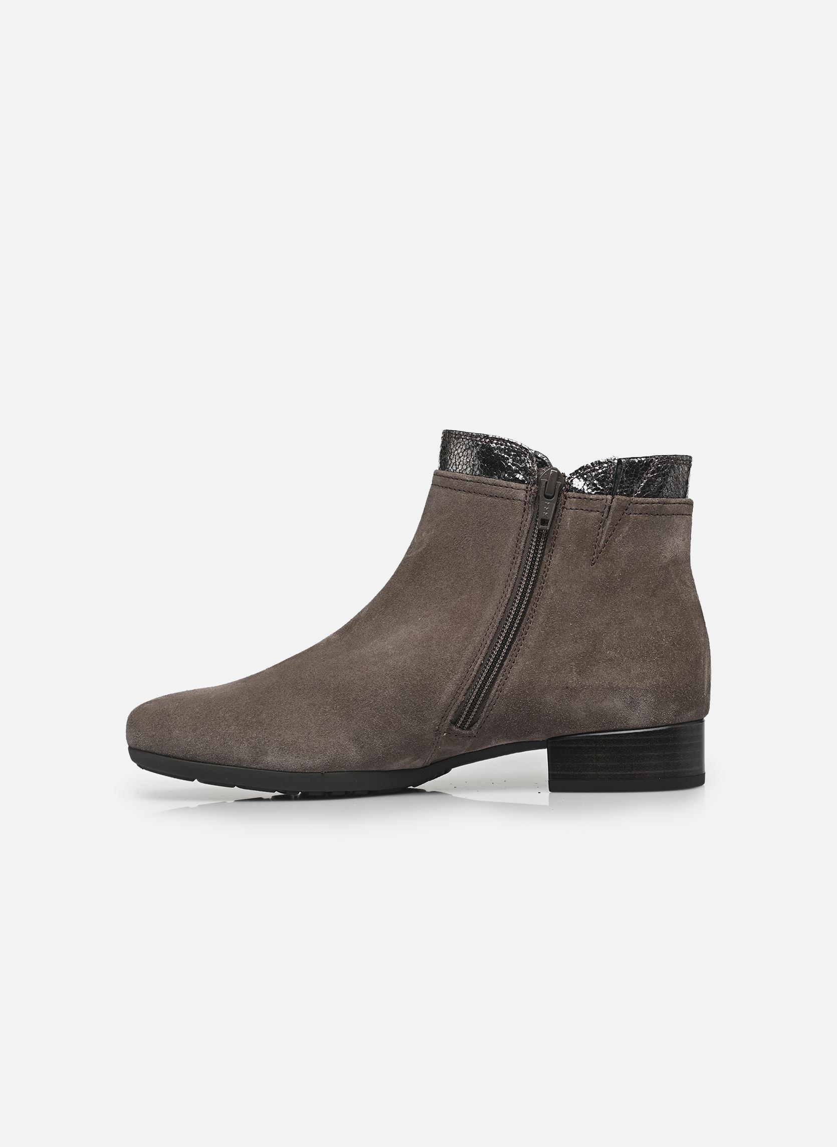Bottines basses 72.718 femme marron Gabor Bottines basses 72.718 femme marron MOHAIR/BRONC