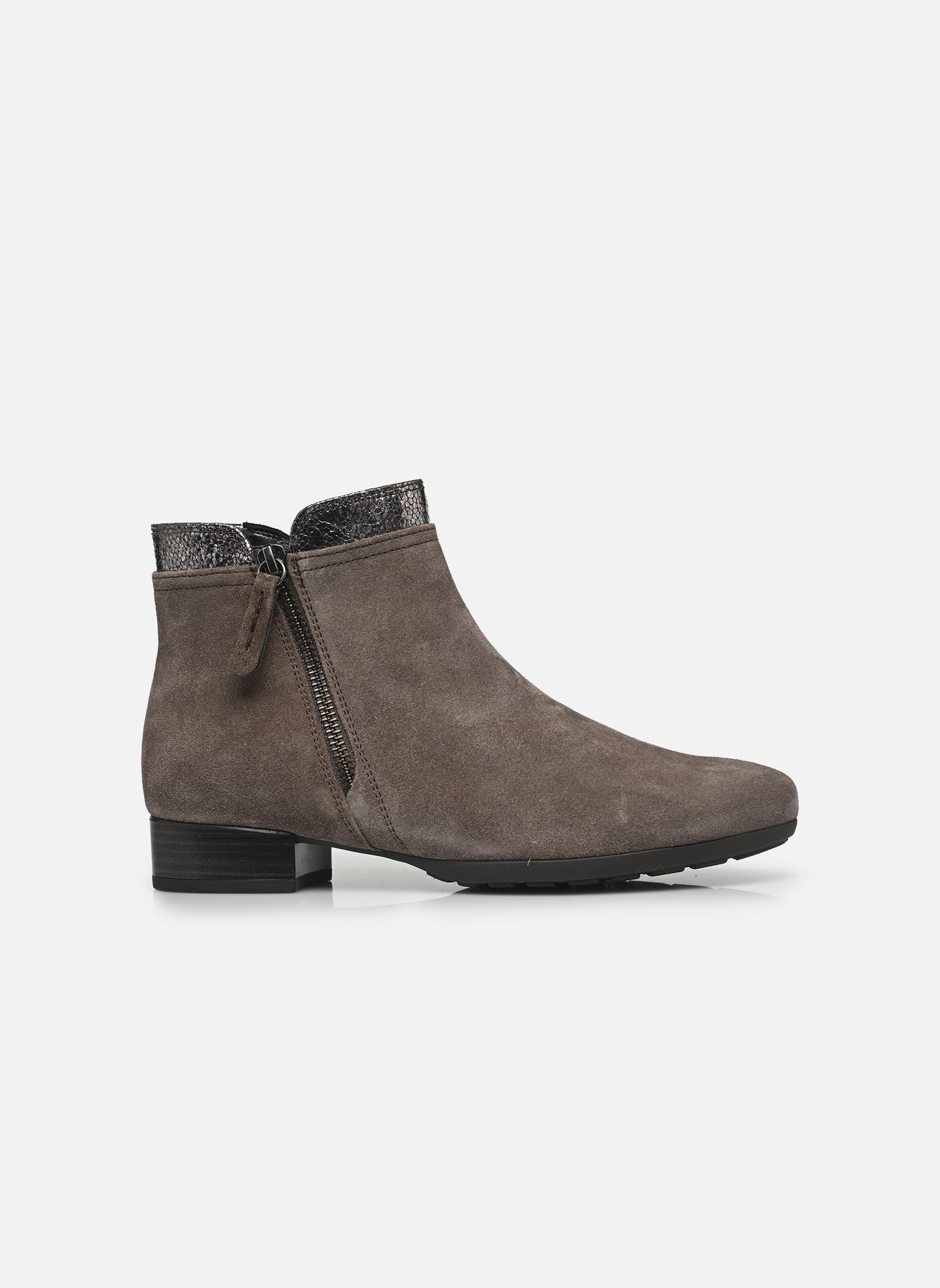Bottines basses 72.718 femme marron Gabor Bottines basses 72.718 femme marron MOHAIR/BRONC