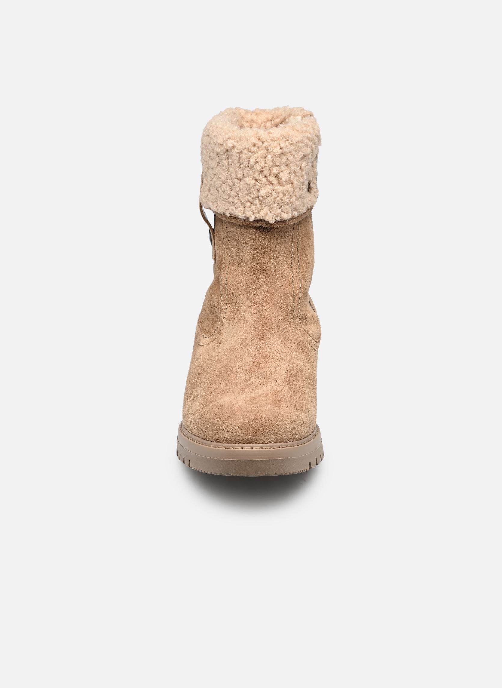 Bottines fourrées 72.770 femme beige Gabor Bottines fourrées 72.770 femme beige LION
