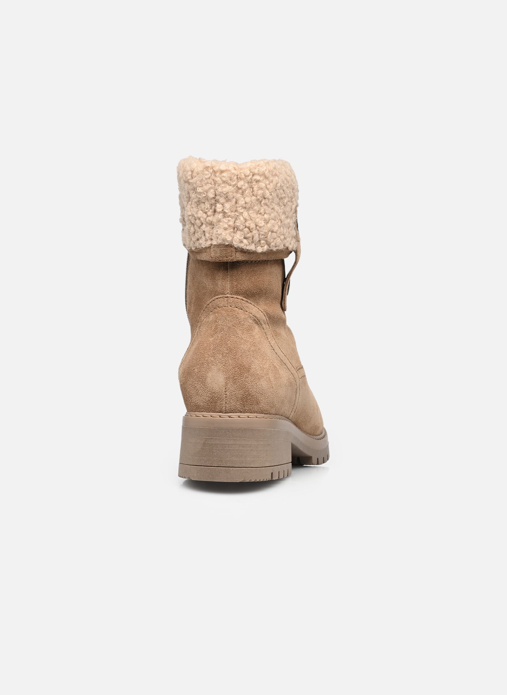 Bottines fourrées 72.770 femme beige Gabor Bottines fourrées 72.770 femme beige LION
