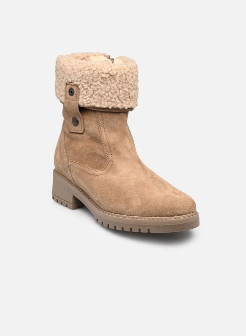 Gabor Bottines fourrées 72.770 femme beige