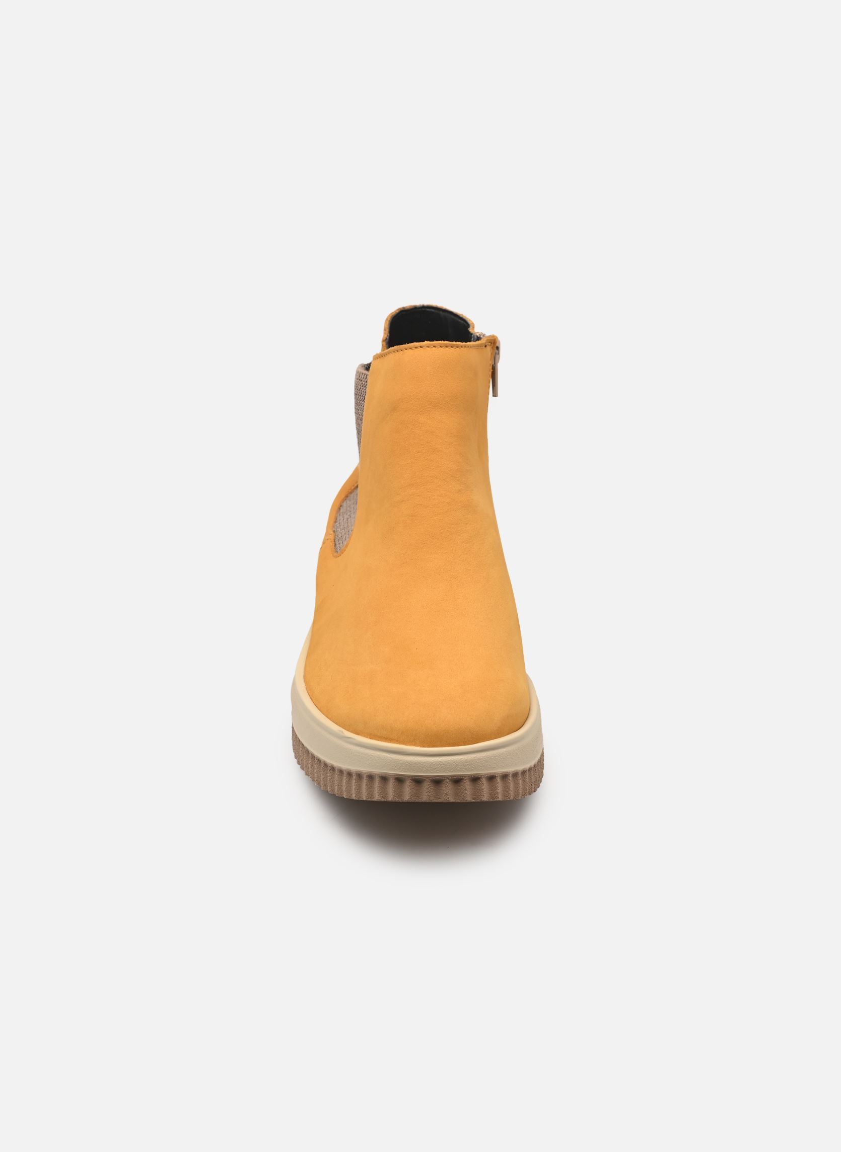 Bottines et boots BIONDA femme jaune Mephisto Bottines et boots BIONDA femme jaune DESERT