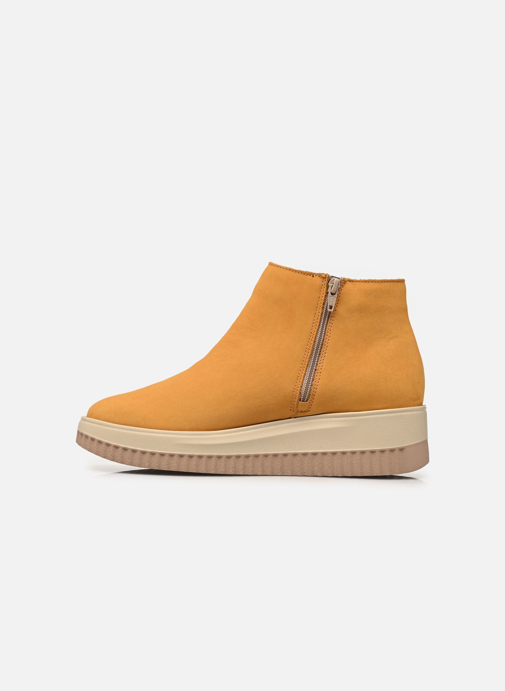 Bottines et boots BIONDA femme jaune Mephisto Bottines et boots BIONDA femme jaune DESERT