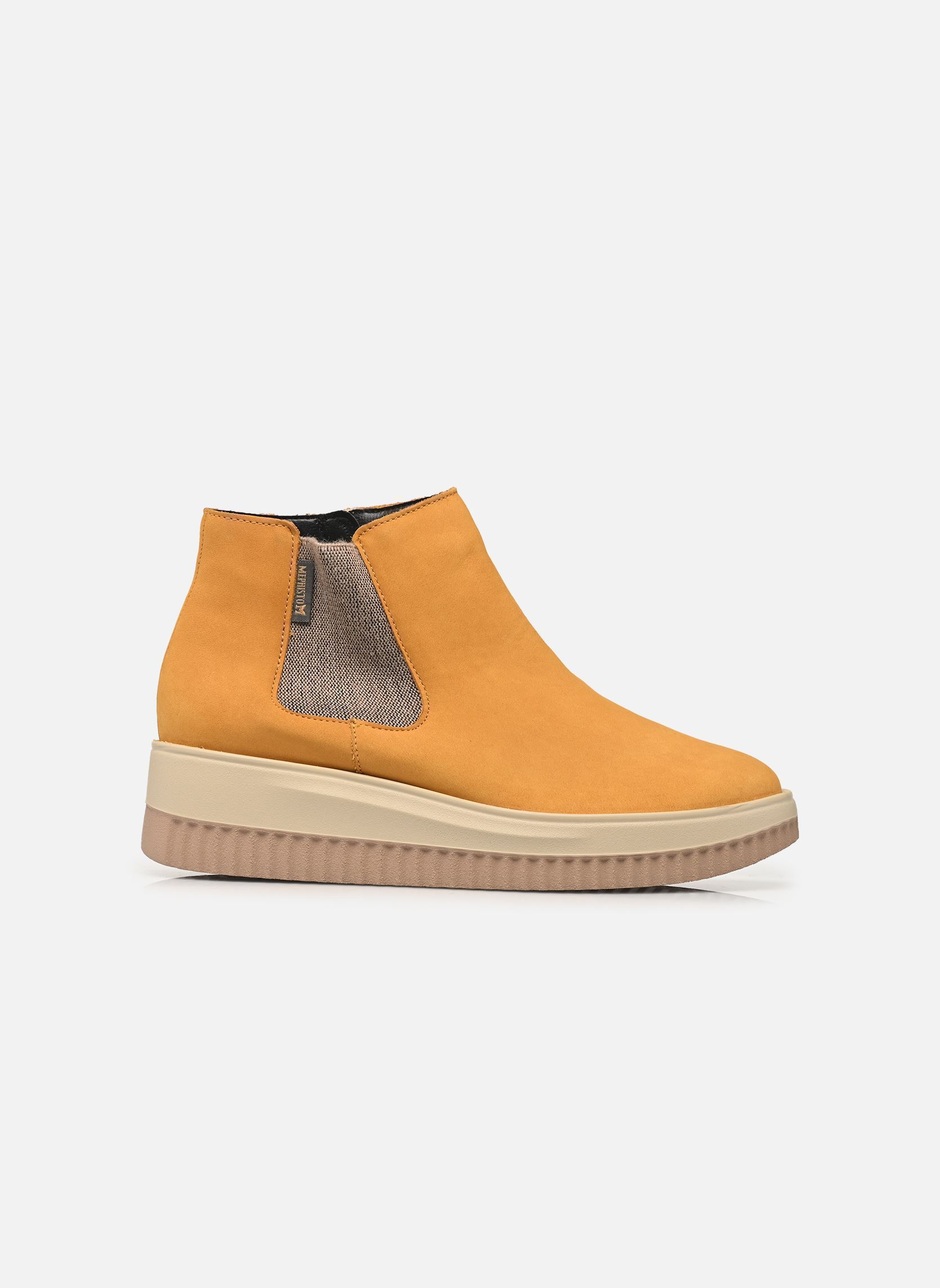 Bottines et boots BIONDA femme jaune Mephisto Bottines et boots BIONDA femme jaune DESERT