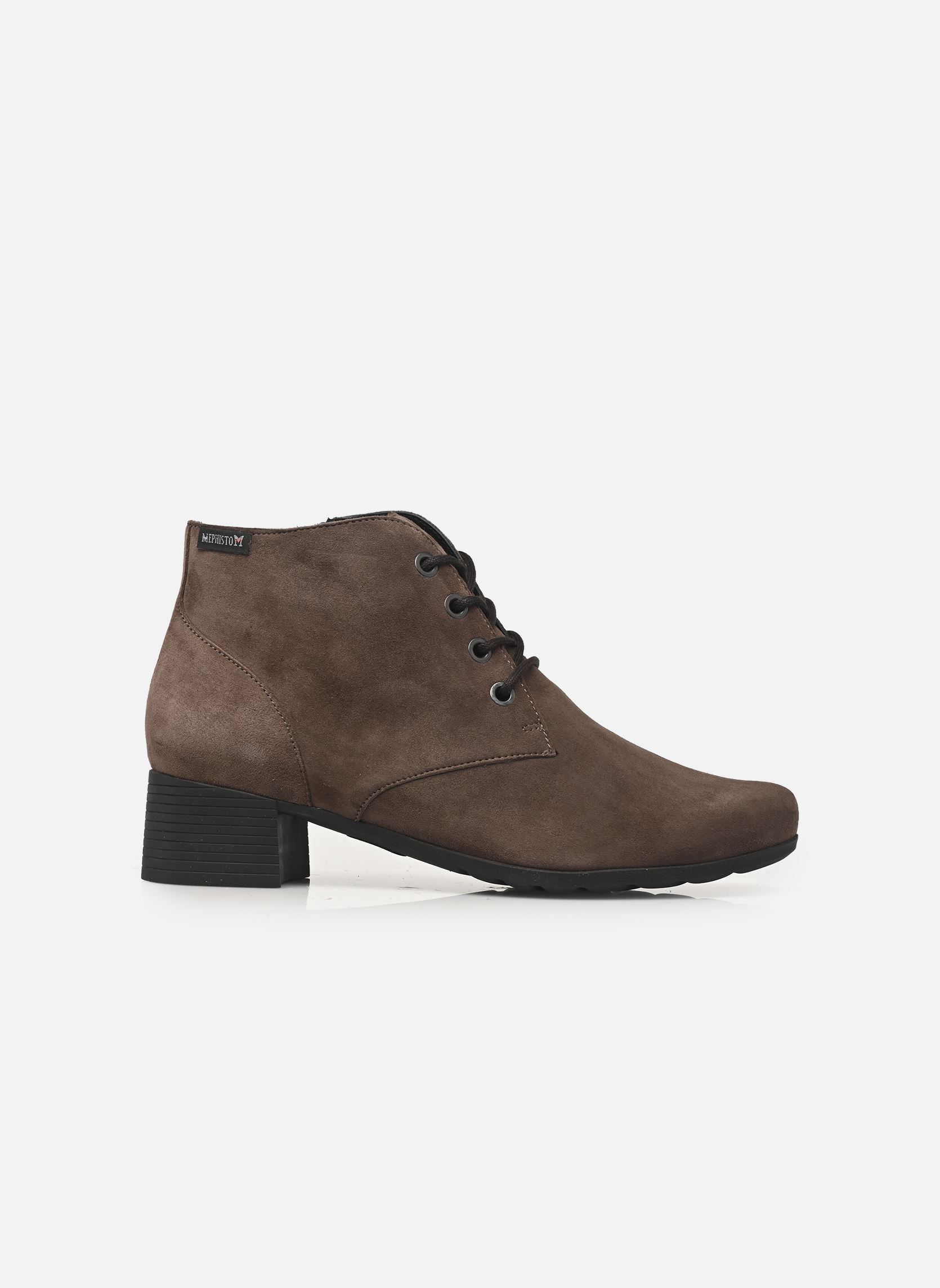 Stivaletti con lacci 1443602 donna marrone