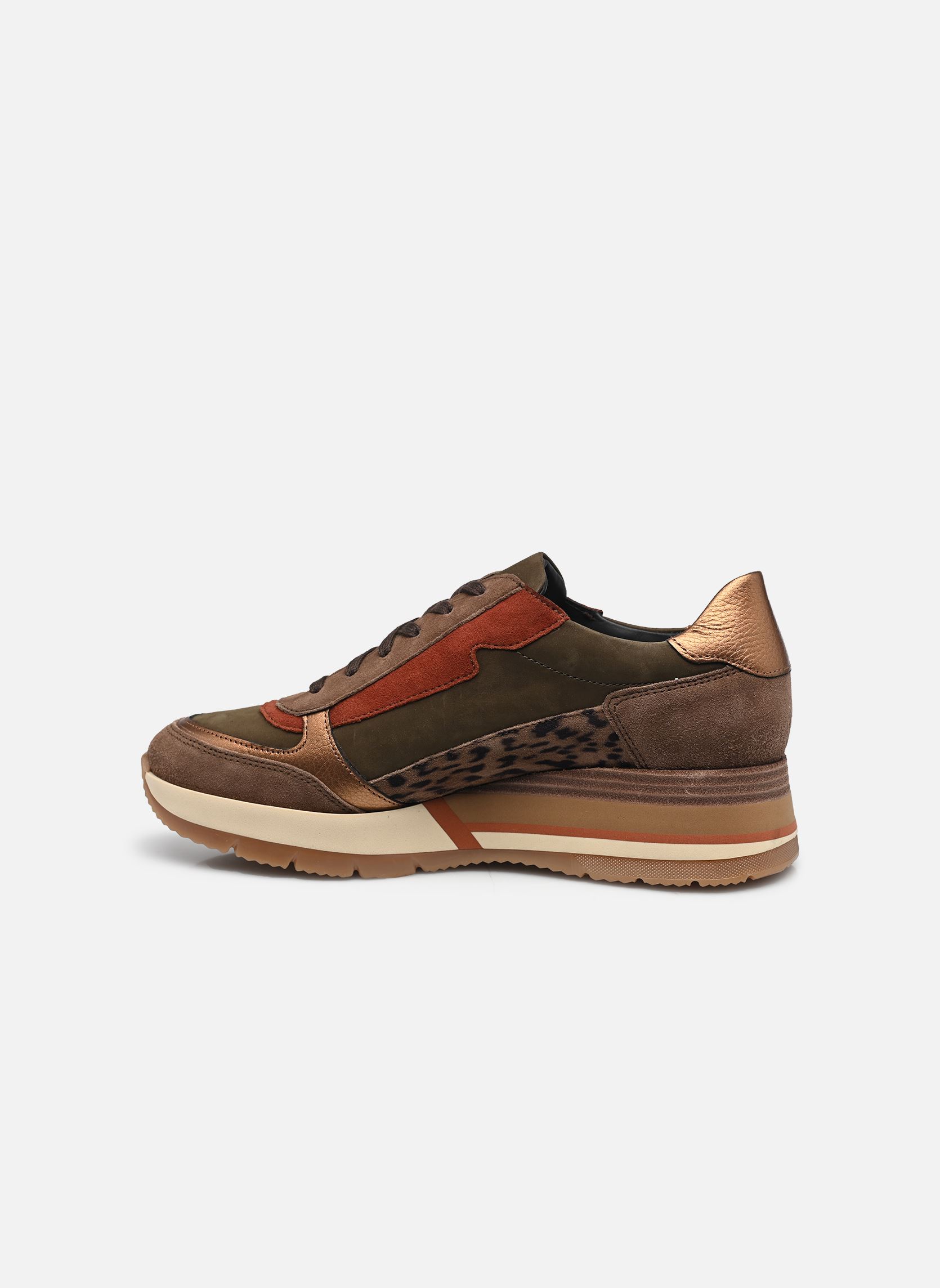 Sleehak sneakers TIZIANA dames bruin Mephisto Sleehak sneakers TIZIANA dames bruin CINNAMON
