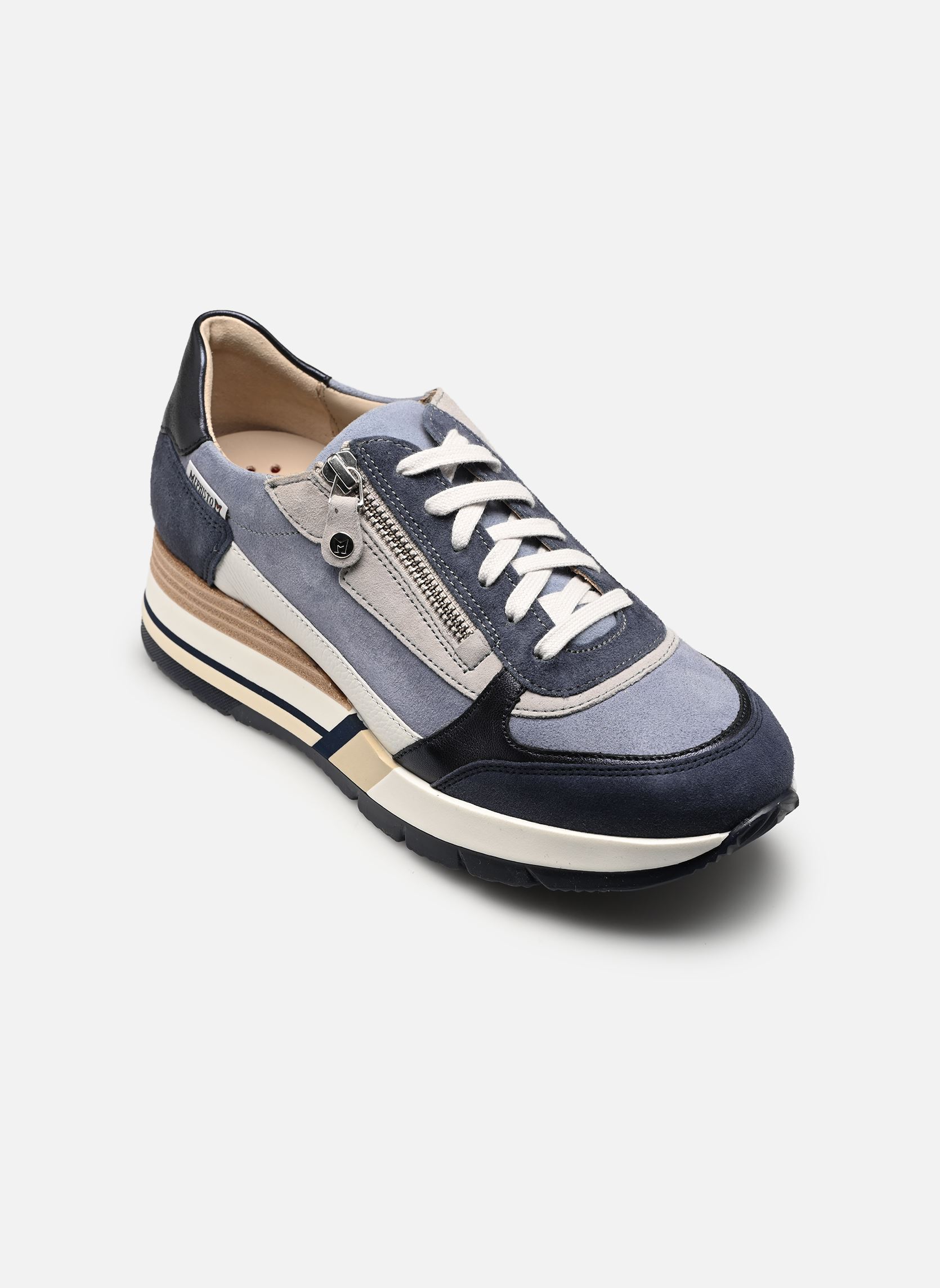 Plateau-Sneaker TIZIANA damen blau Mephisto Plateau-Sneaker TIZIANA damen blau JEANS BLUE