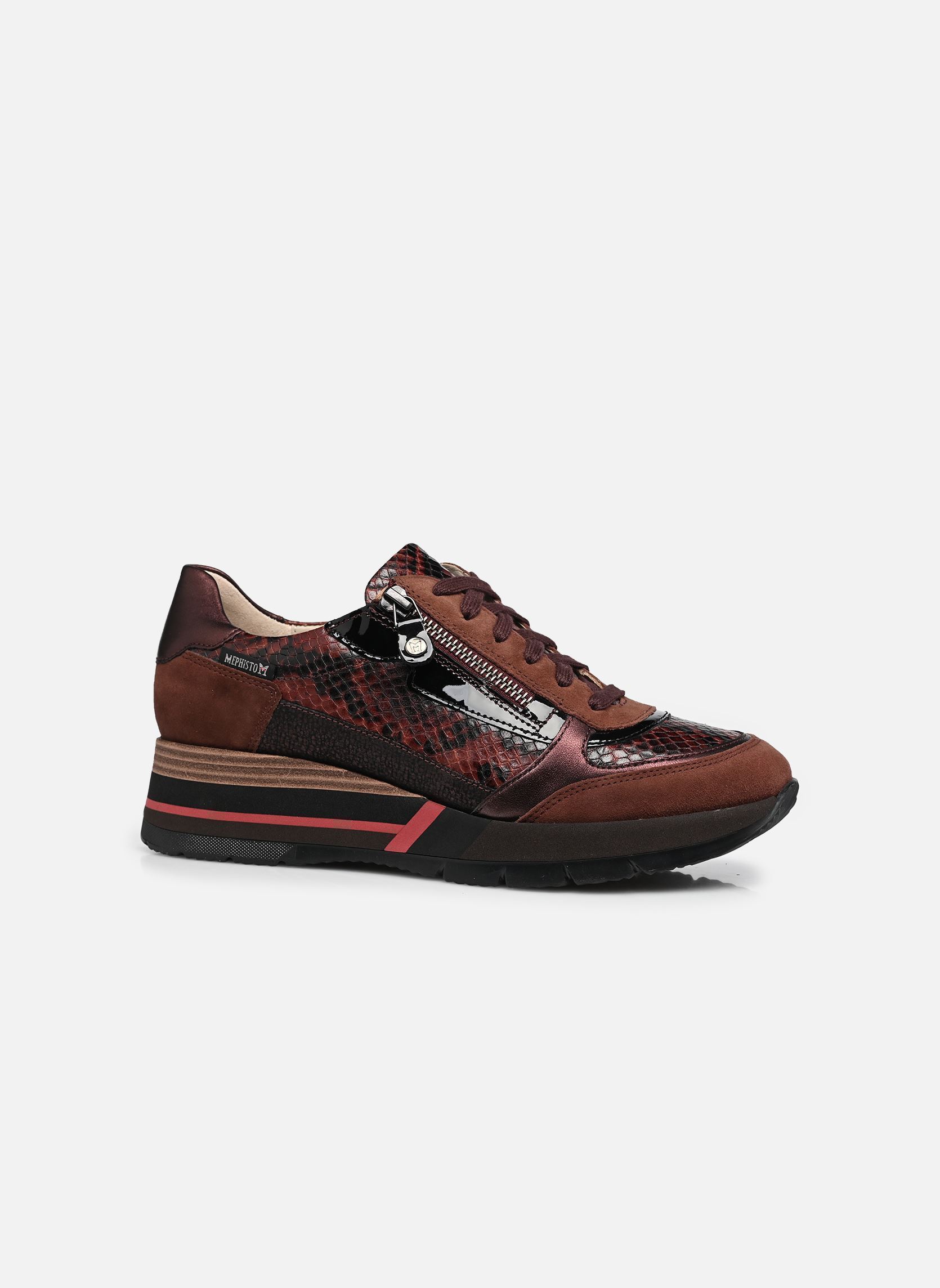 Baskets basses TIZIANA femme marron Mephisto Baskets basses TIZIANA femme marron CHESTNUT