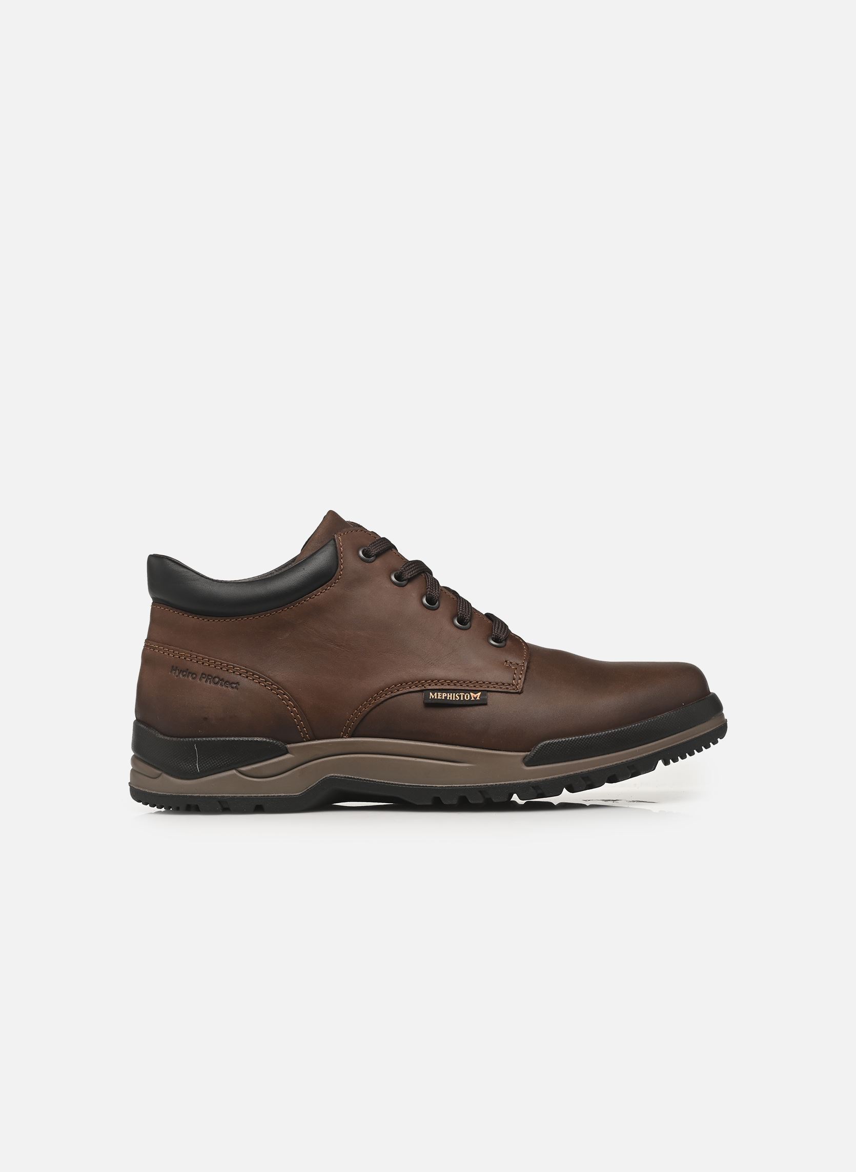 Bottines à lacets CLEMENT homme marron Mephisto Bottines à lacets CLEMENT homme marron DARK BROWN