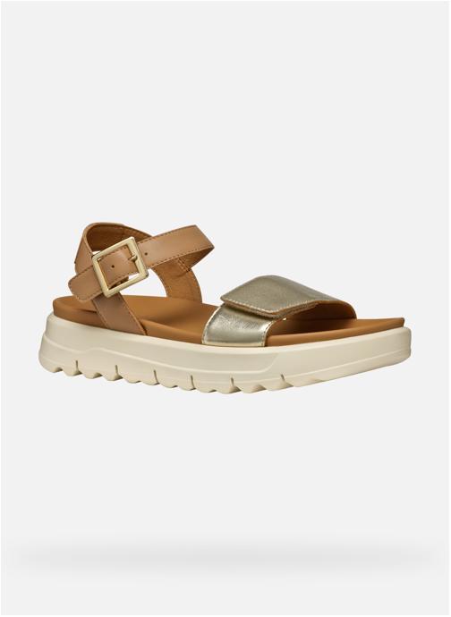 Geox Sandales XAND 2.1S WOMAN femme or et bronze