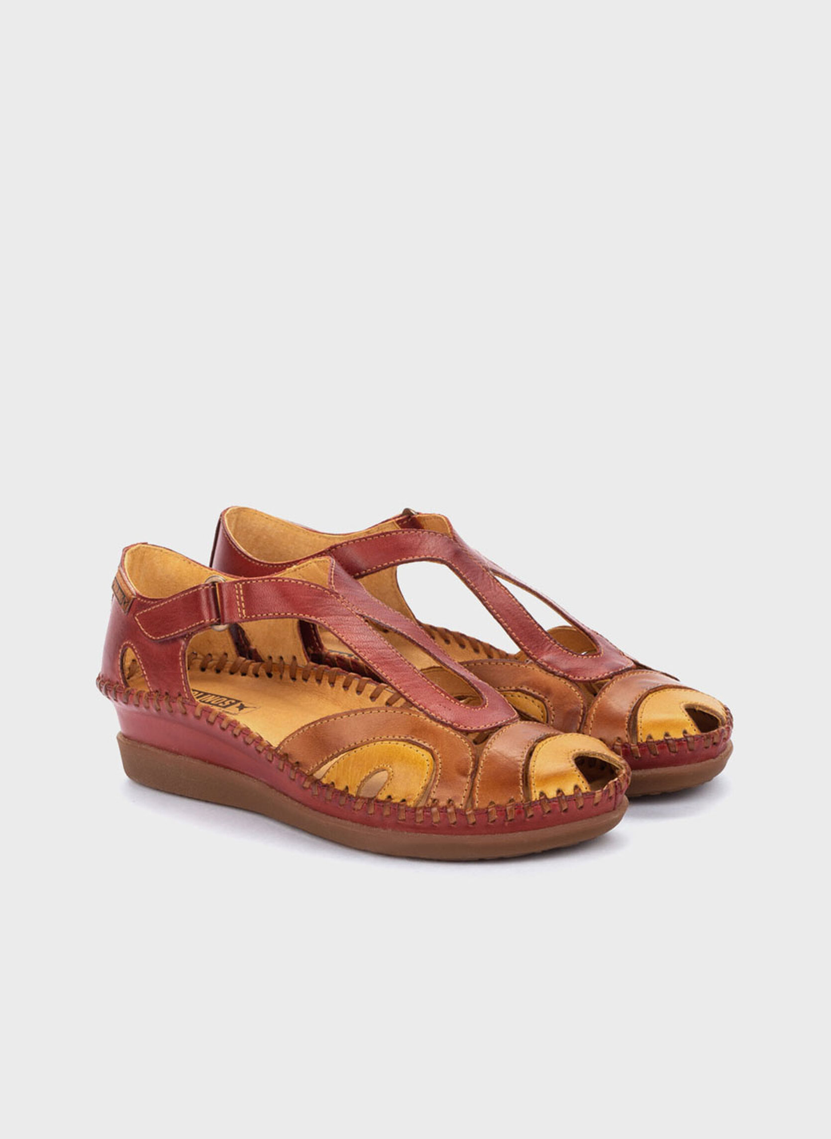 Sandales CADAQUES femme rouge Pikolinos Sandales CADAQUES femme rouge Rouge