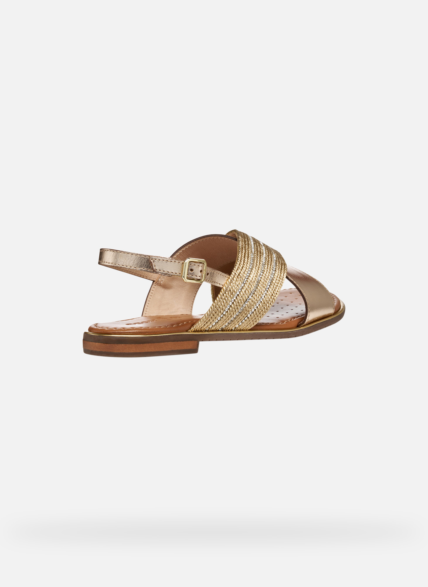 Sandales SOZY PLUS WOMAN femme or et bronze Geox Sandales SOZY PLUS WOMAN femme or et bronze Or