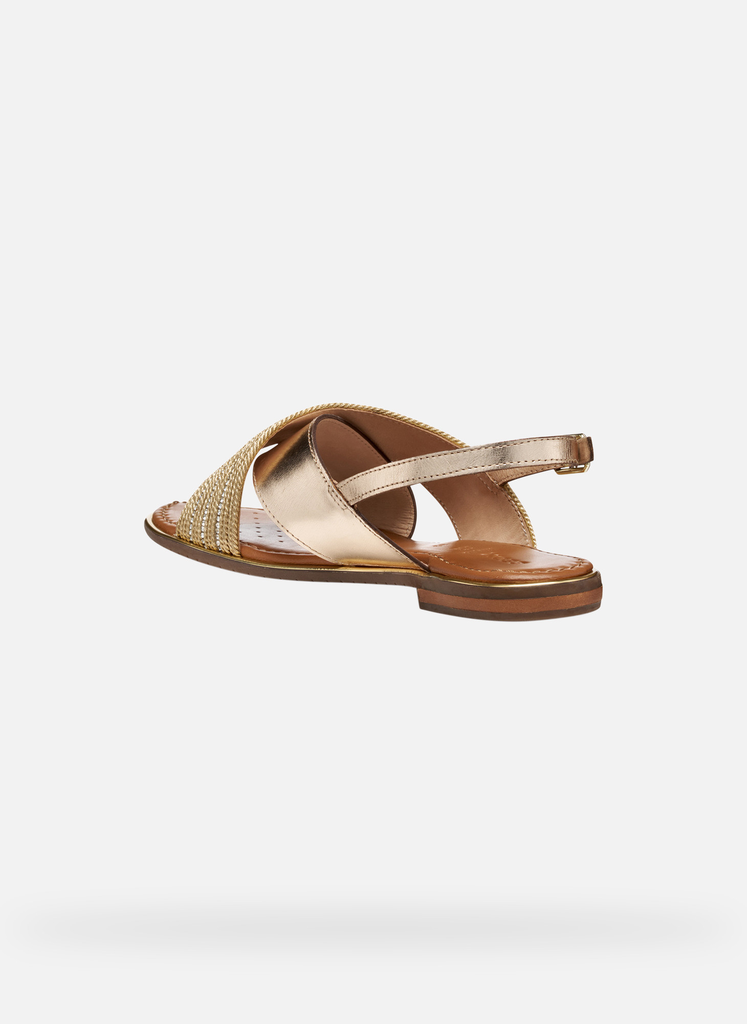 Sandales SOZY PLUS WOMAN femme or et bronze Geox Sandales SOZY PLUS WOMAN femme or et bronze Or