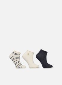 Chaussettes Lot 3 paires socquettes femme FANT homme blanc