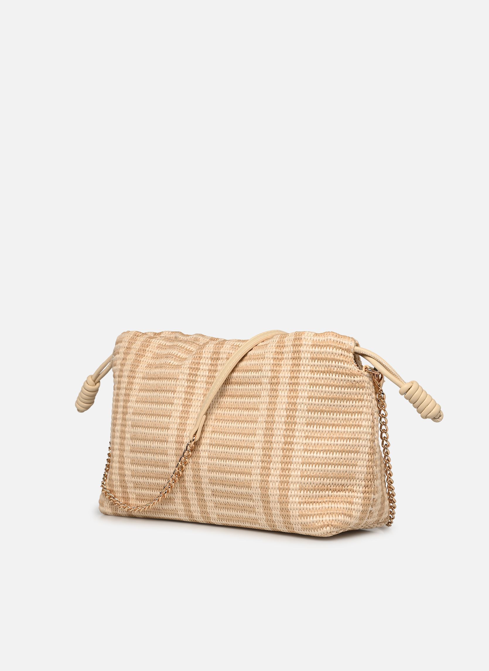 Schoudertassen Sac BAPE dames beige MADE BY Schoudertassen Sac BAPE dames beige BEIGE/PAILLE