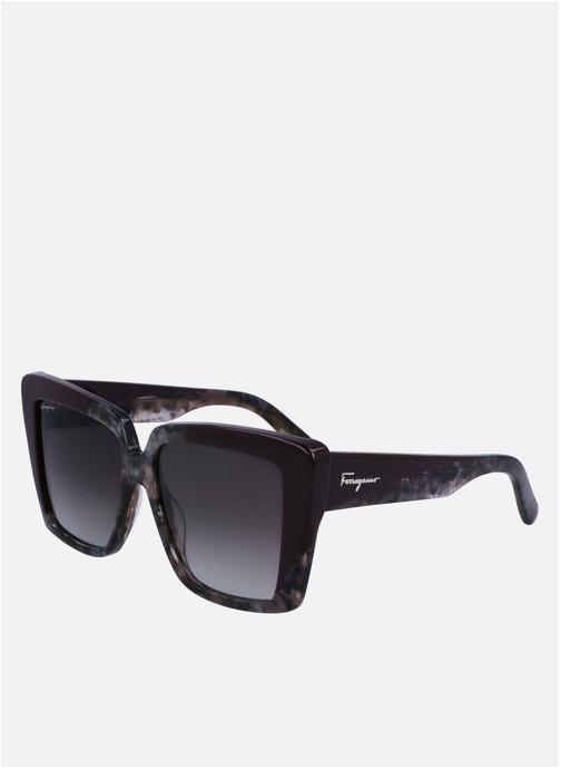 Salvatore Ferragamo Lunettes de soleil femme gris