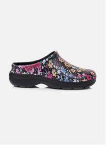 Mules Sabots de jardin Femme Léopard femme marron
