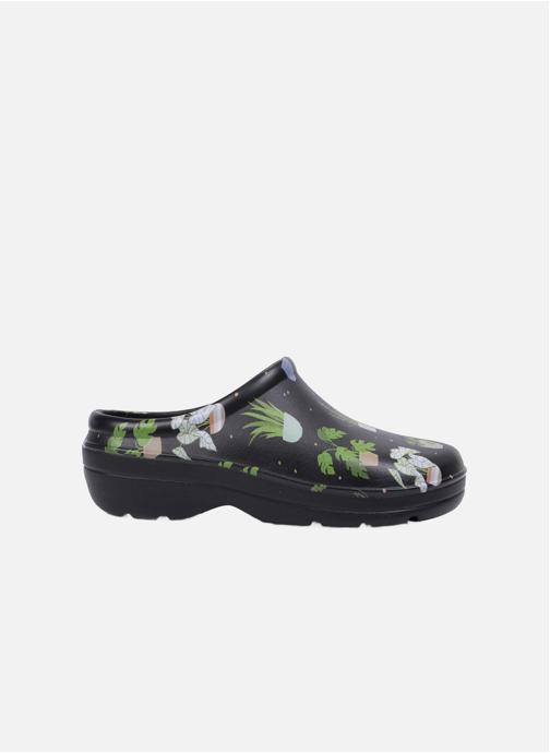 Isotoner Mules Sabots de jardin Femme Léopard femme noir