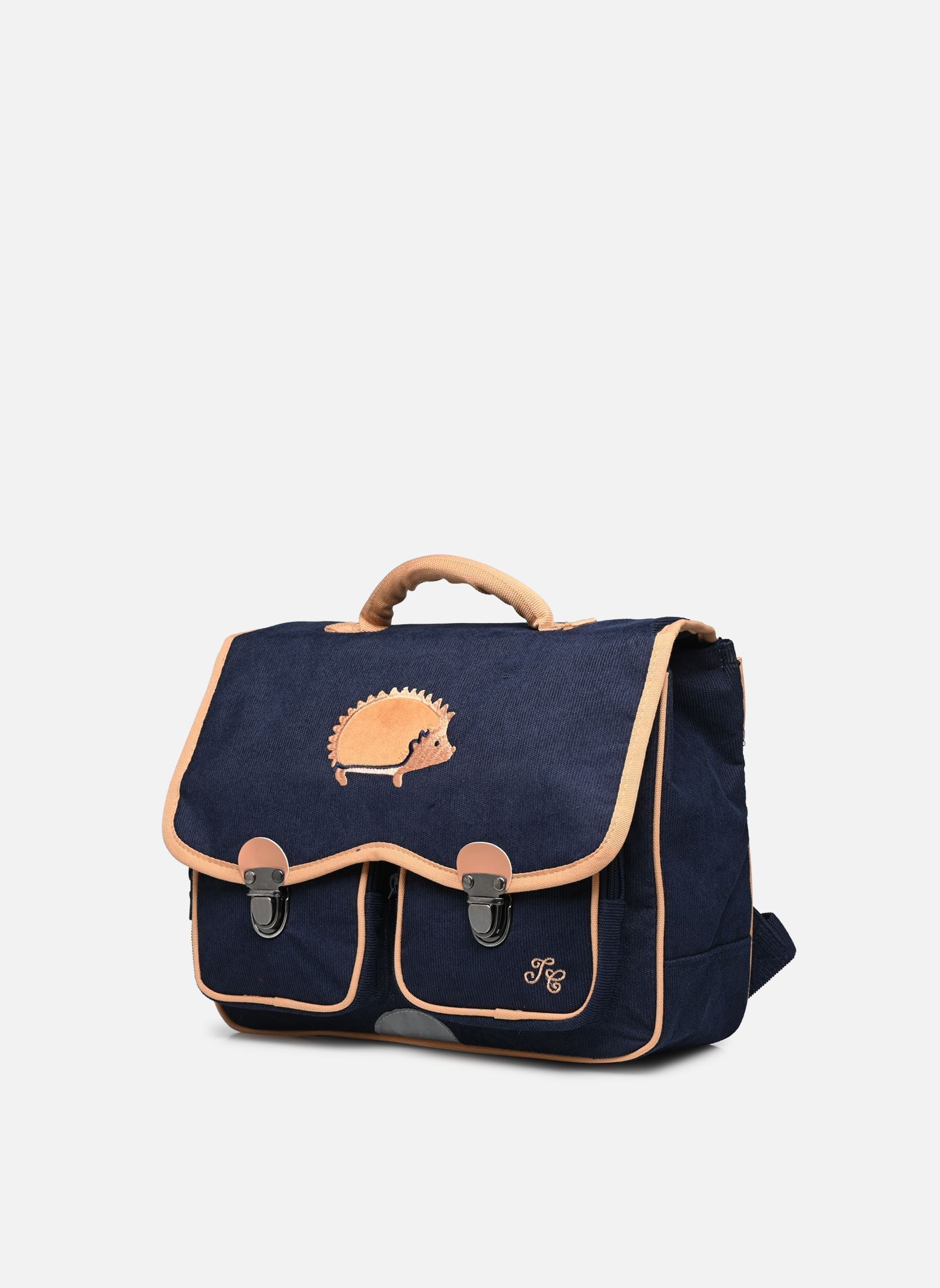 Schulranzen Cartable 33 cm Hérisson jungen blau Tann's Schulranzen Cartable 33 cm Hérisson jungen blau Bleu