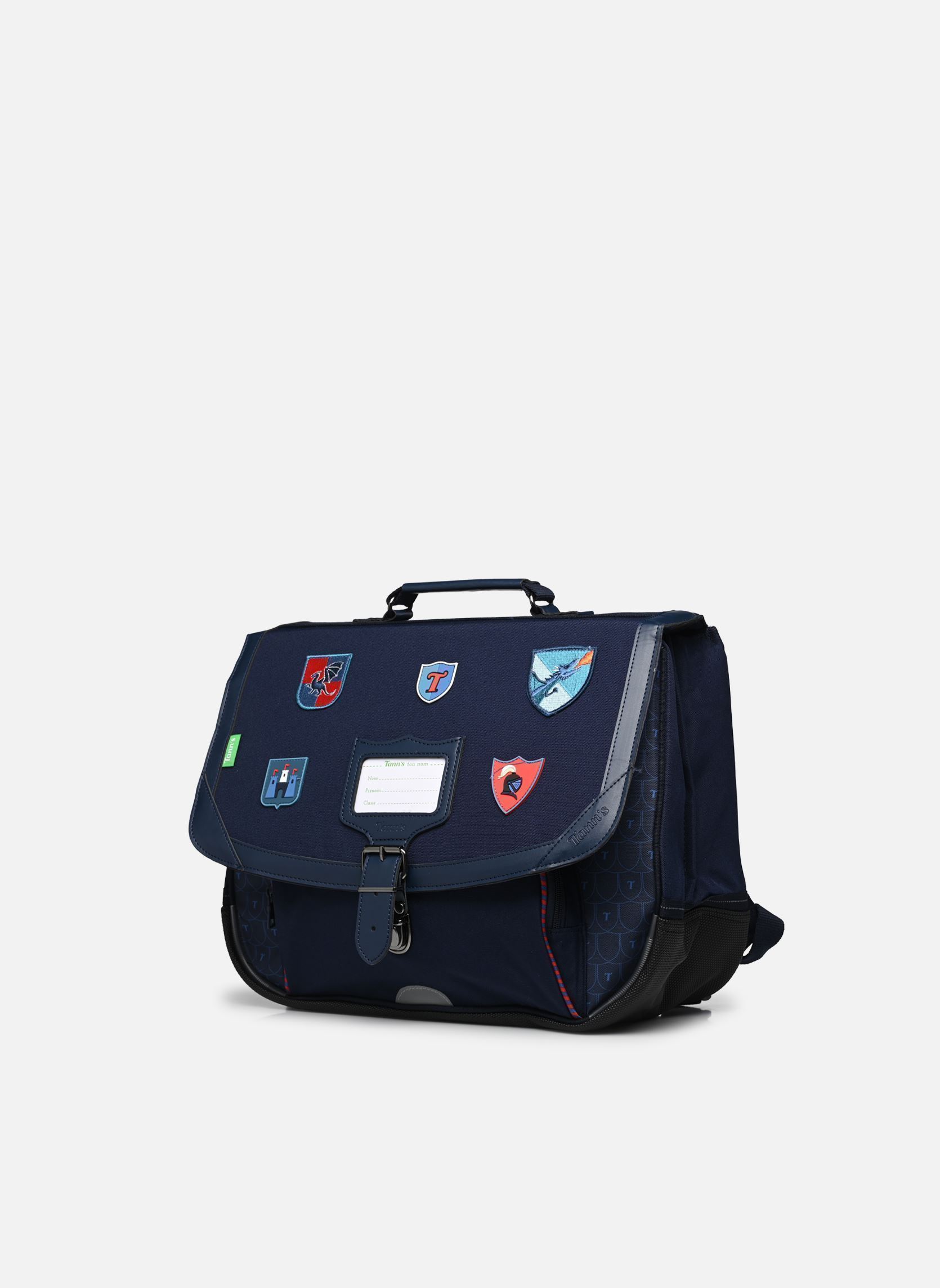 schooltassen Cartable 38 cm Lancelot jongens blauw Tann's schooltassen Cartable 38 cm Lancelot jongens blauw Bleu