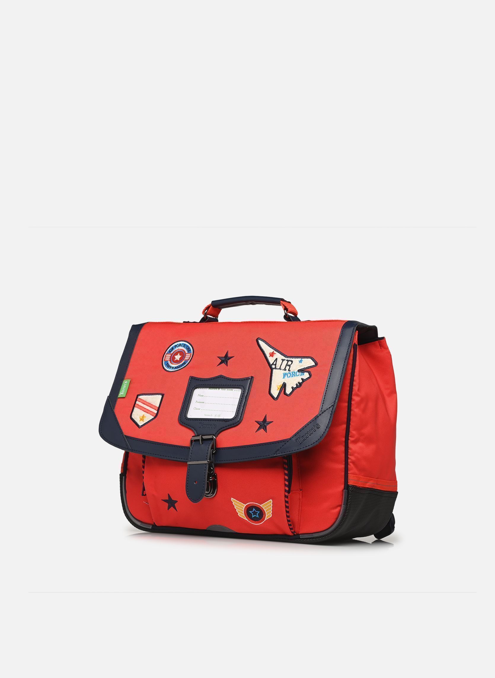 schooltassen Cartable 35 cm Antoine jongens rood Tann's schooltassen Cartable 35 cm Antoine jongens rood Rouge