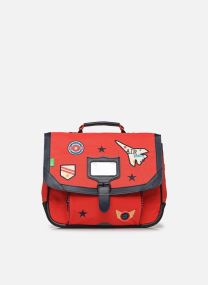 schooltassen Cartable 35 cm Antoine jongens rood