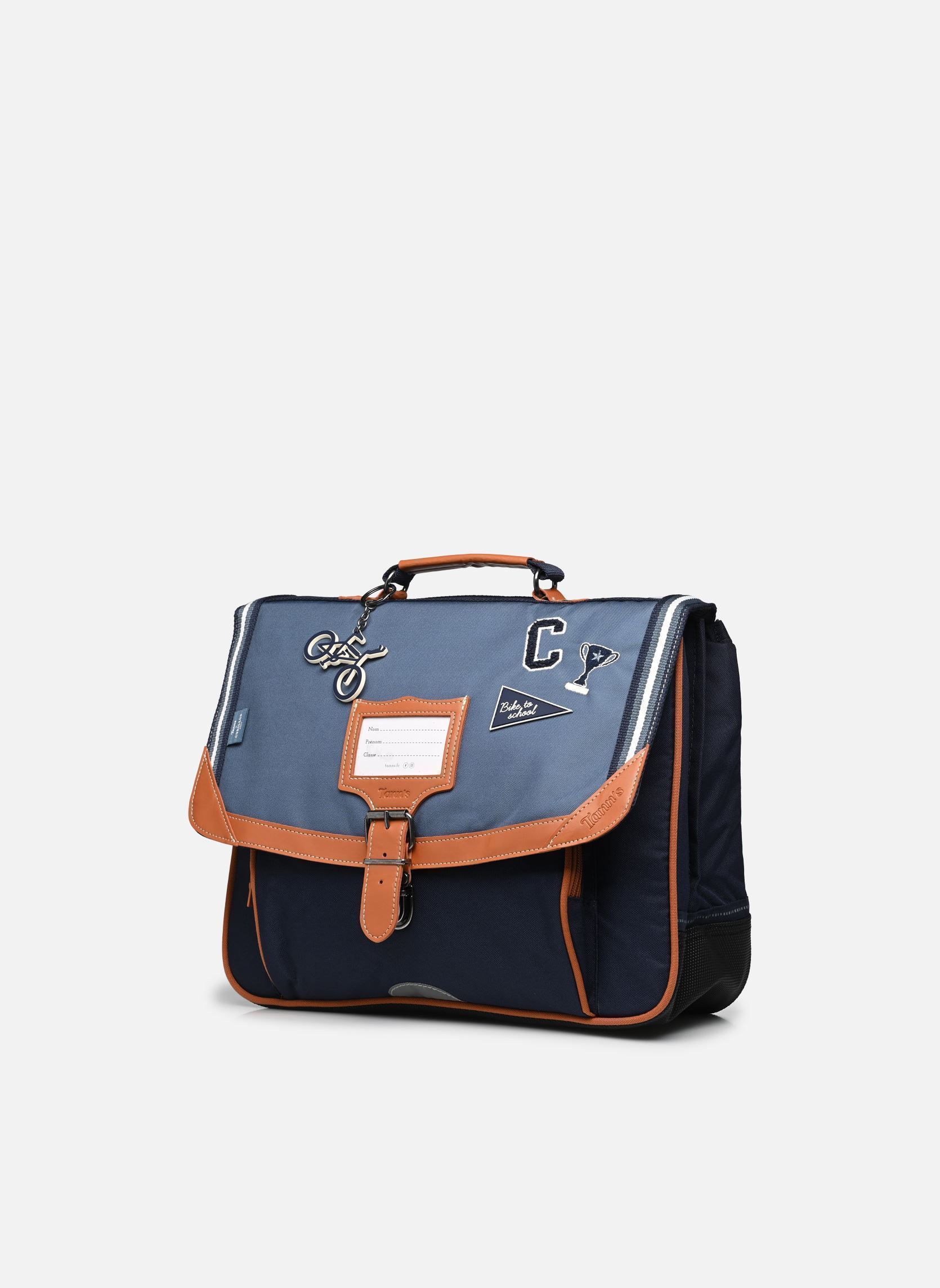 Cartables Cartable 38 cm Clément garçon bleu Tann's Cartables Cartable 38 cm Clément garçon bleu Bleu