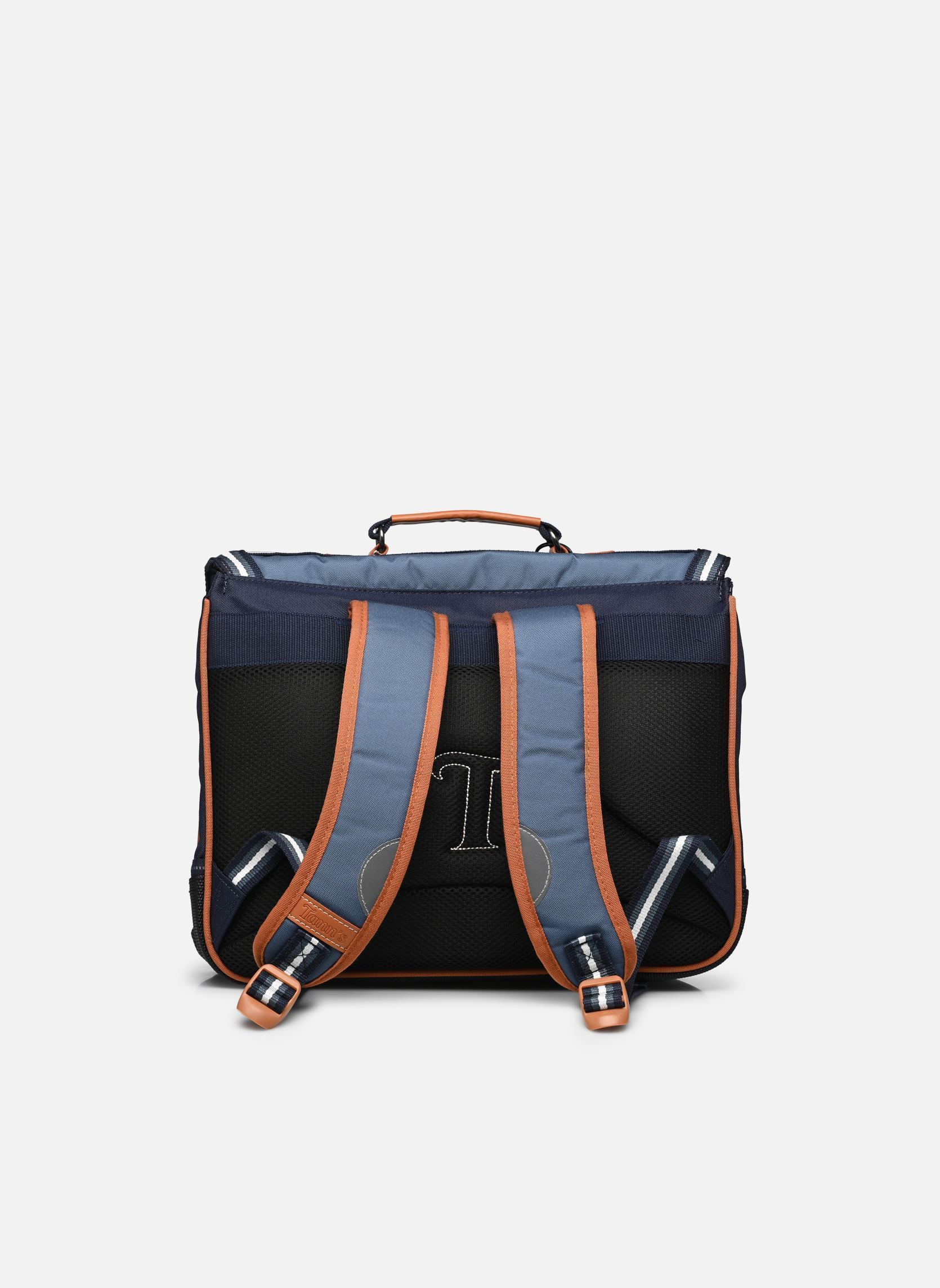 Cartables Cartable 38 cm Clément garçon bleu Tann's Cartables Cartable 38 cm Clément garçon bleu Bleu