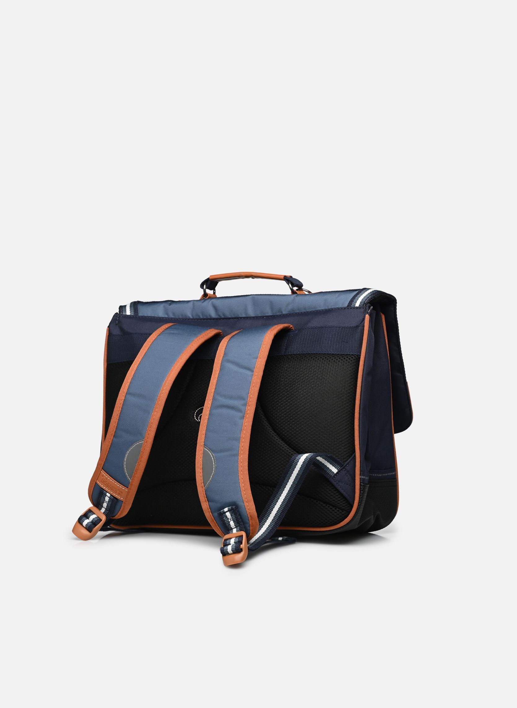 Cartables Cartable 38 cm Clément garçon bleu Tann's Cartables Cartable 38 cm Clément garçon bleu Bleu