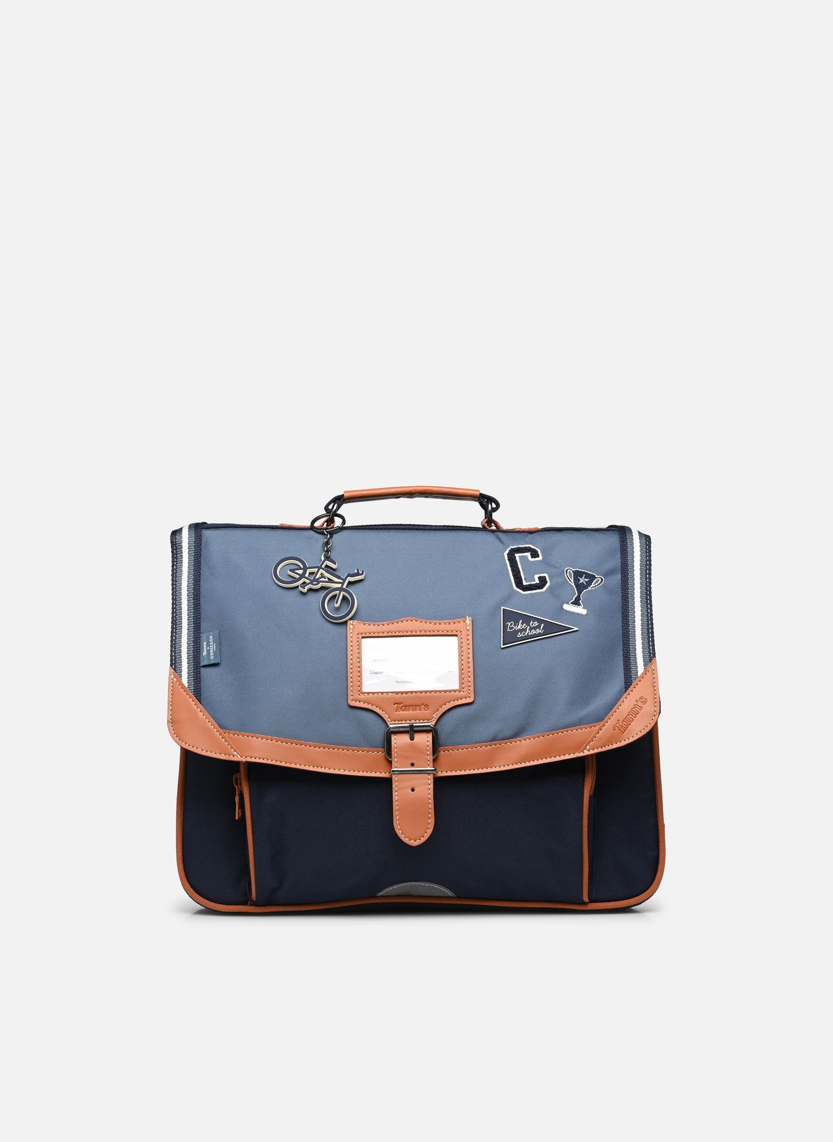 Cartables Cartable 38 cm Clément garçon bleu Tann's Cartables Cartable 38 cm Clément garçon bleu Bleu