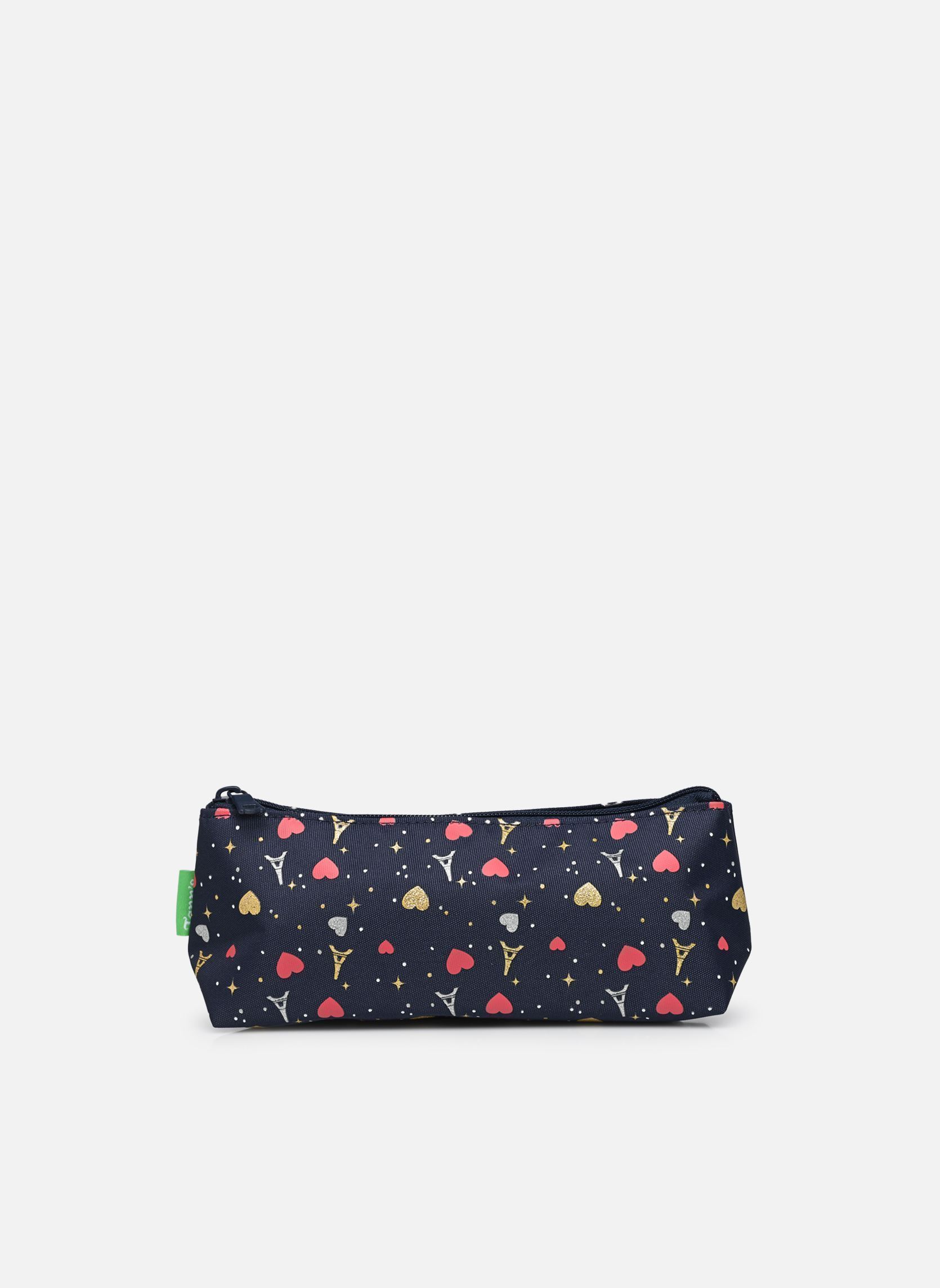 Schulmäppchen Trousse triangle Emilie mädchen blau Tann's Schulmäppchen Trousse triangle Emilie mädchen blau Bleu