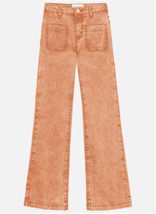 La Petite Etoile Pantalons droit Jeans - SONNY - 98-brut femme orange