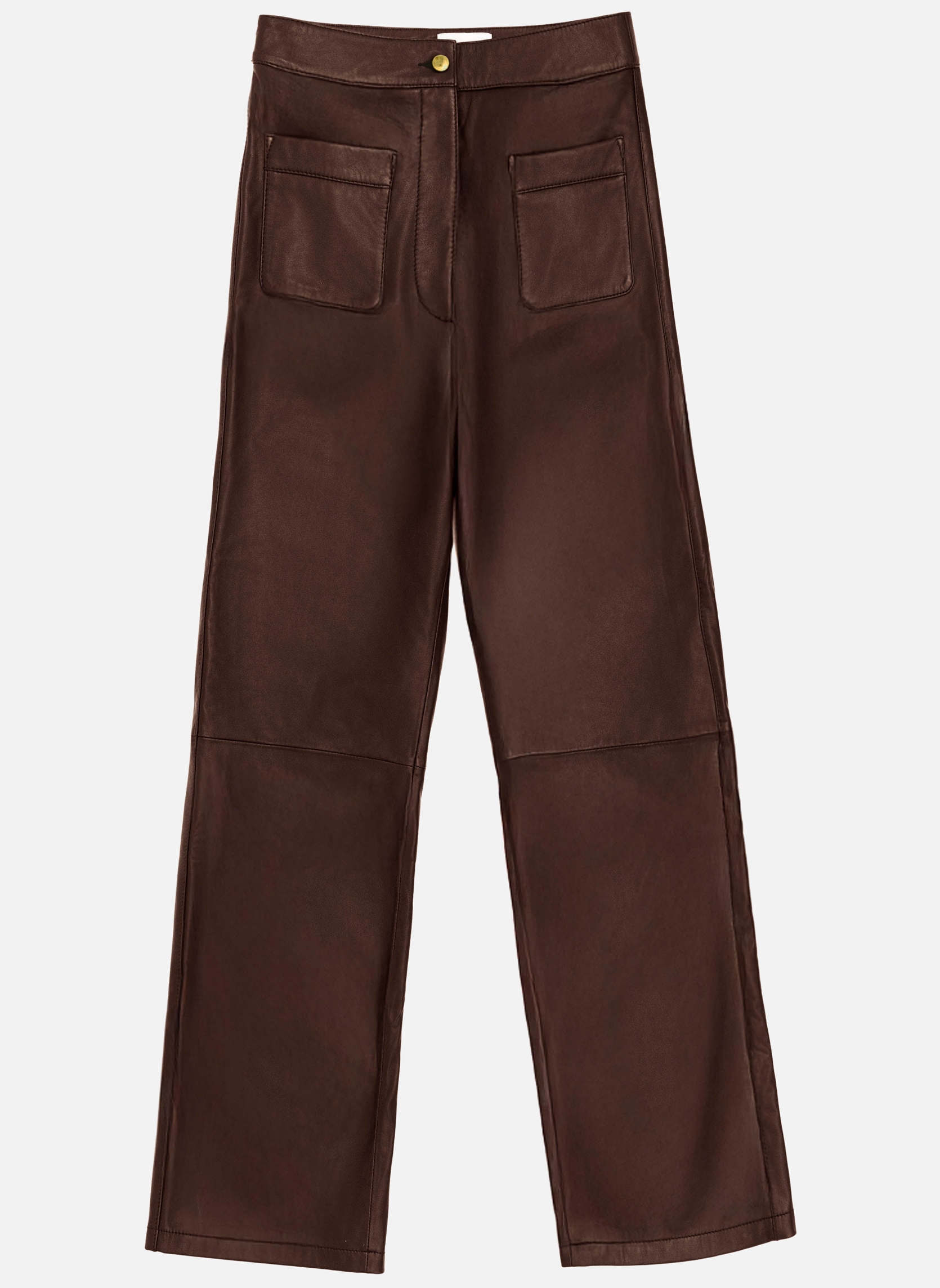 Pantalons droit Jean - ATLANTY - 98-brut femme marron La Petite Etoile Pantalons droit Jean - ATLANTY - 98-brut femme marron Marron